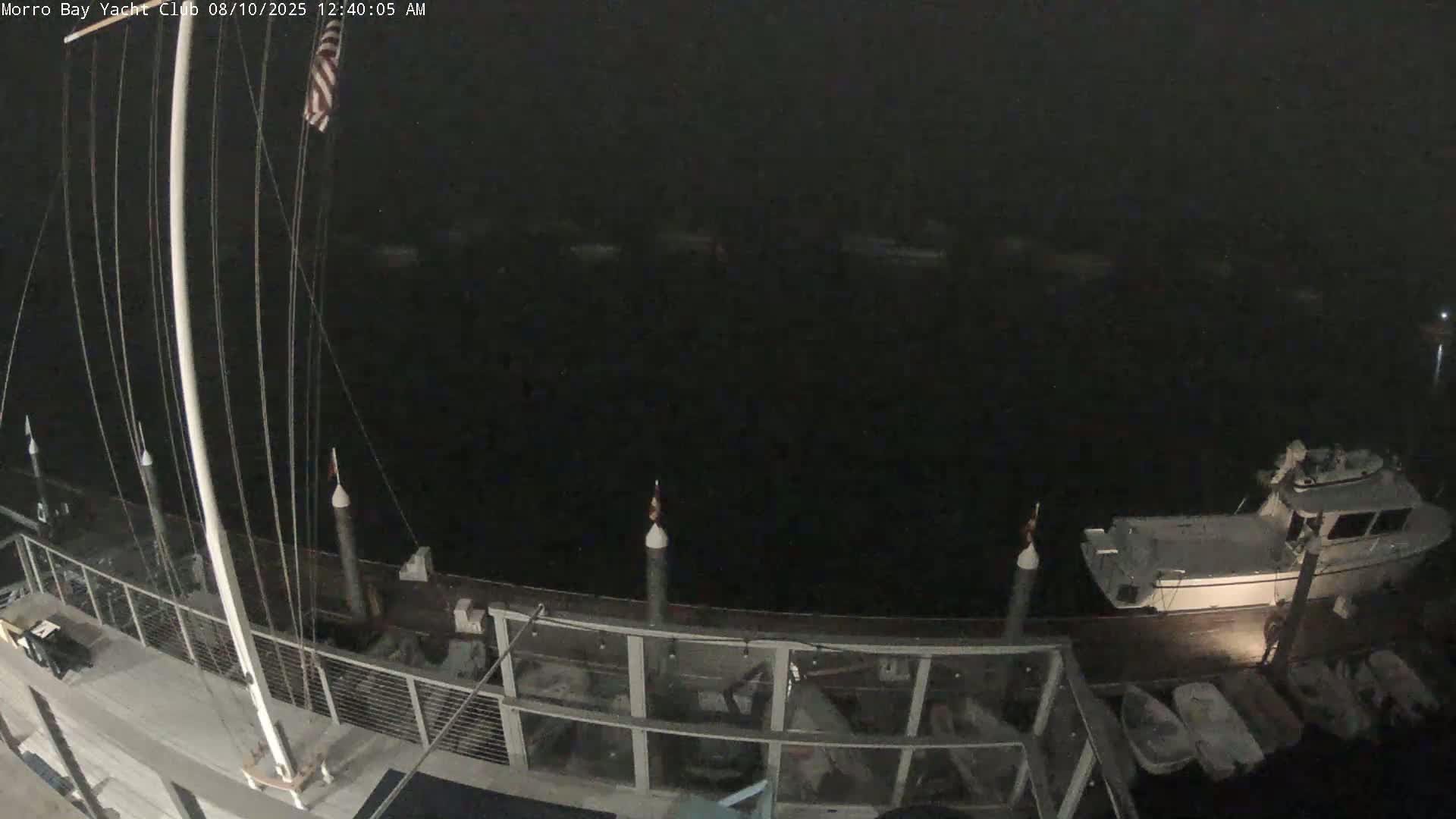 Morro Bay & Morro Bay Yatch Club Live Cam - Morro Bay, San Luis Obispo, California, USA