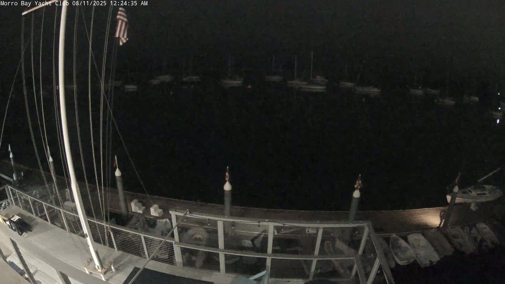 Morro Bay & Morro Bay Yatch Club Live Cam - Morro Bay, San Luis Obispo, California, USA