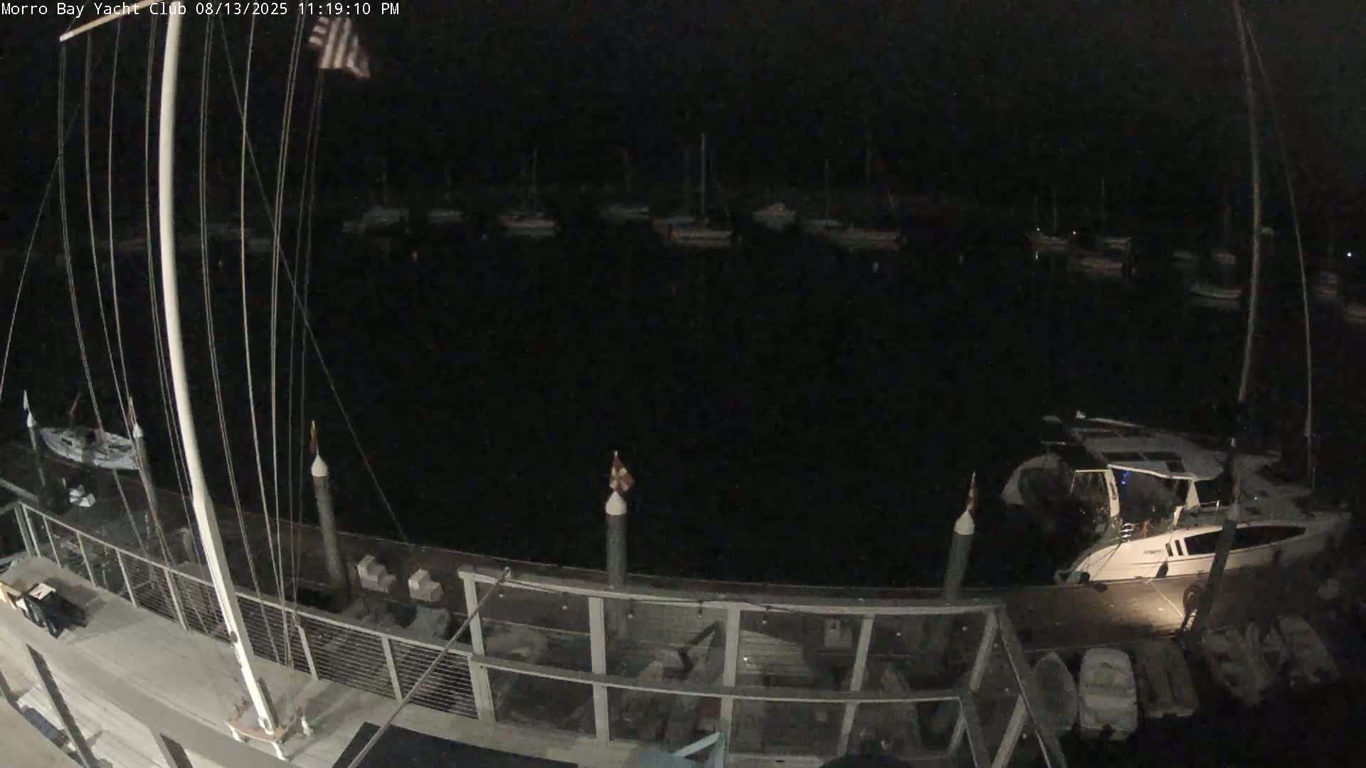 Morro Bay & Morro Bay Yatch Club Live Cam - Morro Bay, San Luis Obispo, California, USA