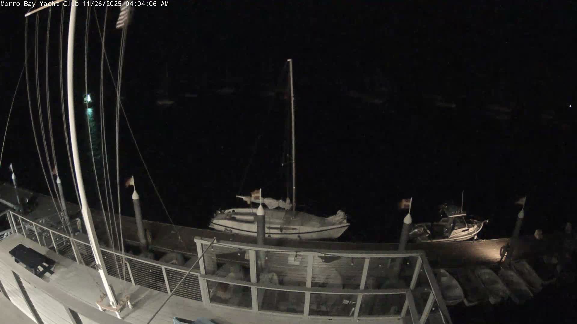 Morro Bay & Morro Bay Yatch Club Live Cam - Morro Bay, San Luis Obispo, California, USA