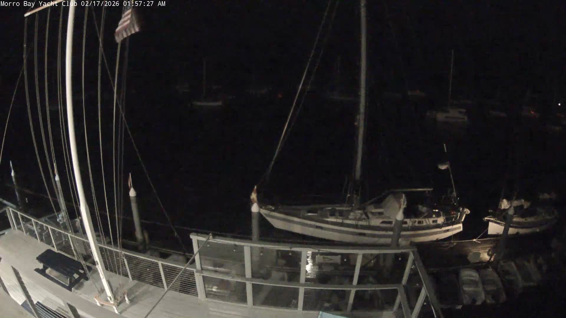 Morro Bay & Morro Bay Yatch Club Live Cam - Morro Bay, San Luis Obispo, California, USA