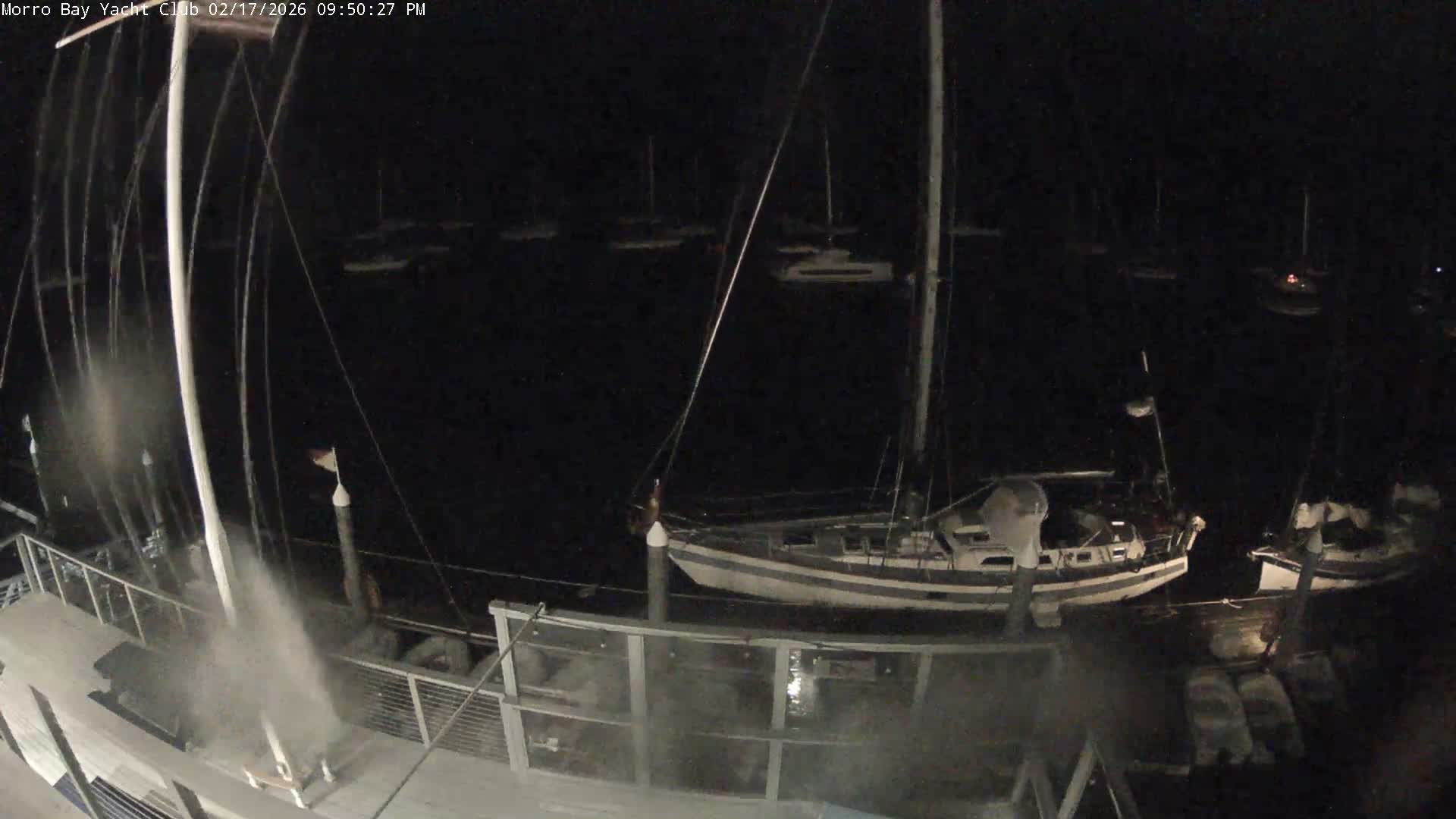 Morro Bay & Morro Bay Yatch Club Live Cam - Morro Bay, San Luis Obispo, California, USA