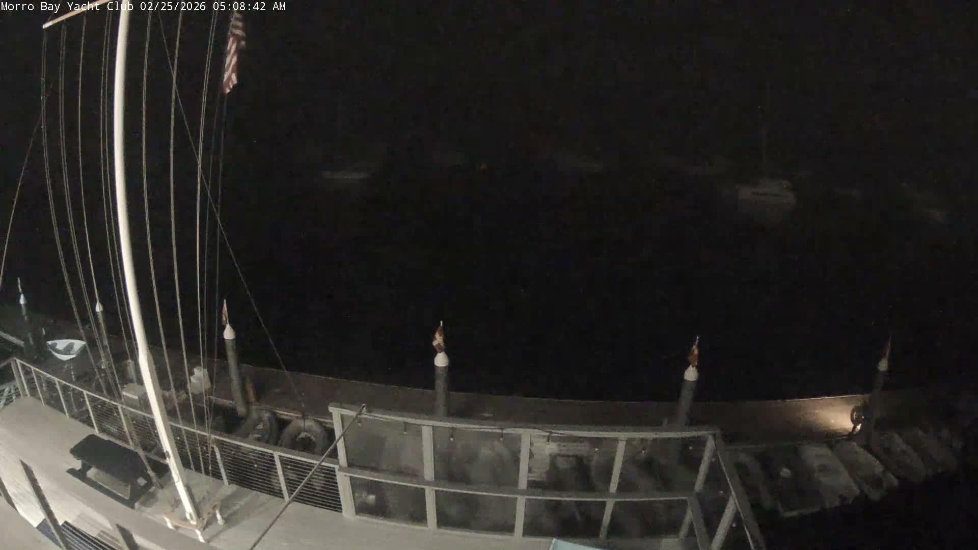 Morro Bay & Morro Bay Yatch Club Live Cam - Morro Bay, San Luis Obispo, California, USA