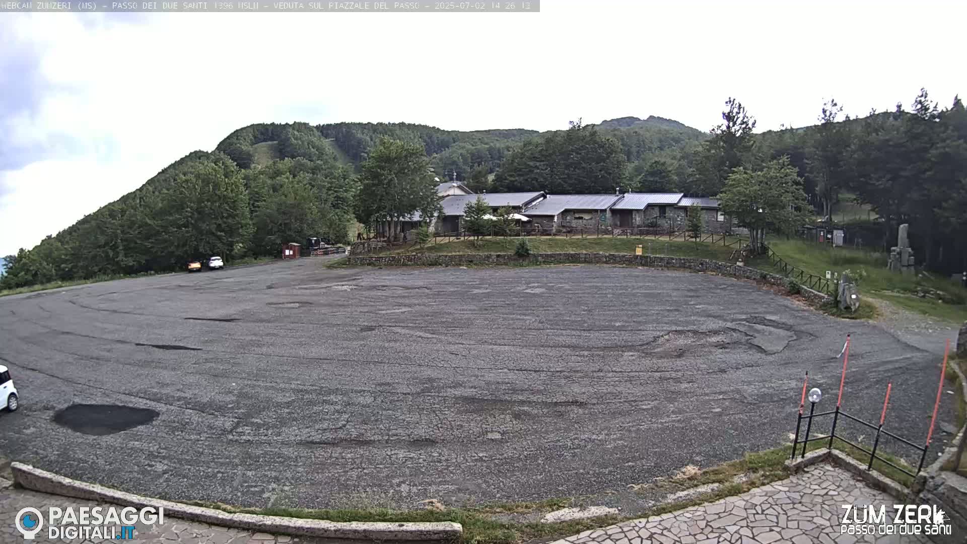  Zum Zeri Two Saints Pass in Lunigiana Live Cam - Massa & Carrara, Tuscany, Italy