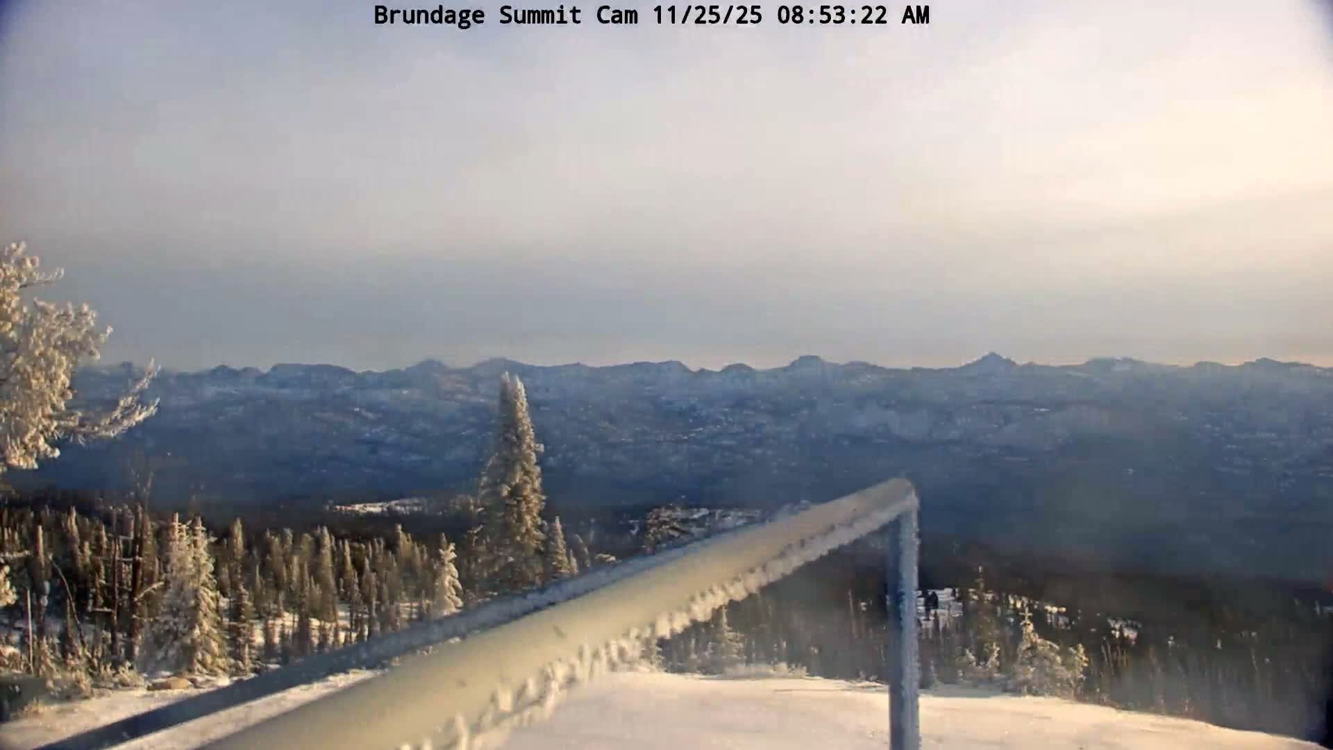 Brundage Mountain Summit Panaromic 360 View Live Cam - McCall, Valley, Idaho, USA