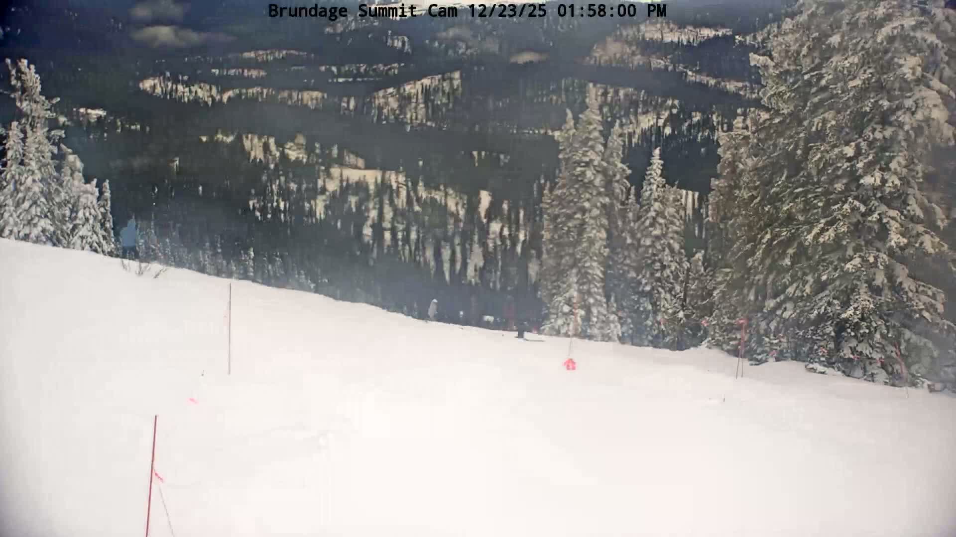 Brundage Mountain Summit Panaromic 360 View Live Cam - McCall, Valley, Idaho, USA