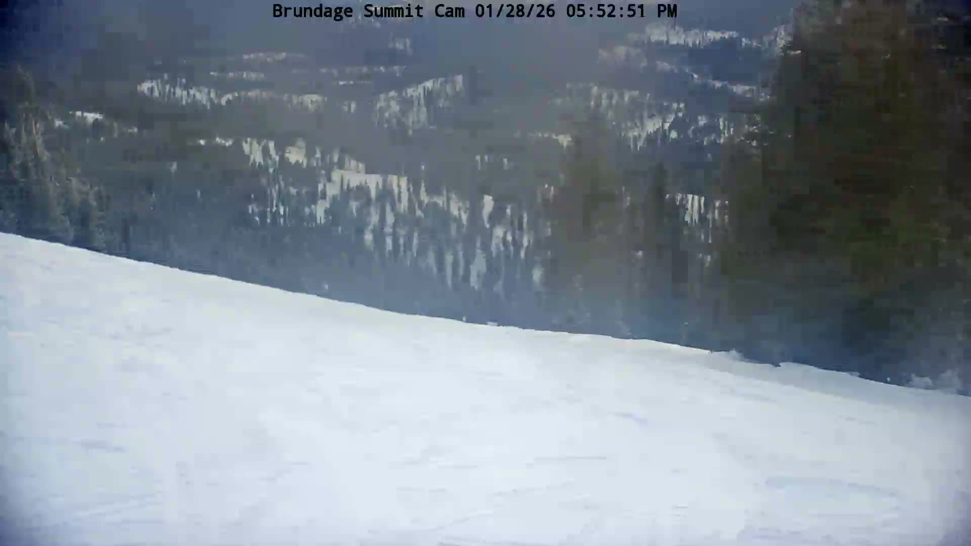 Brundage Mountain Summit Panaromic 360 View Live Cam - McCall, Valley, Idaho, USA