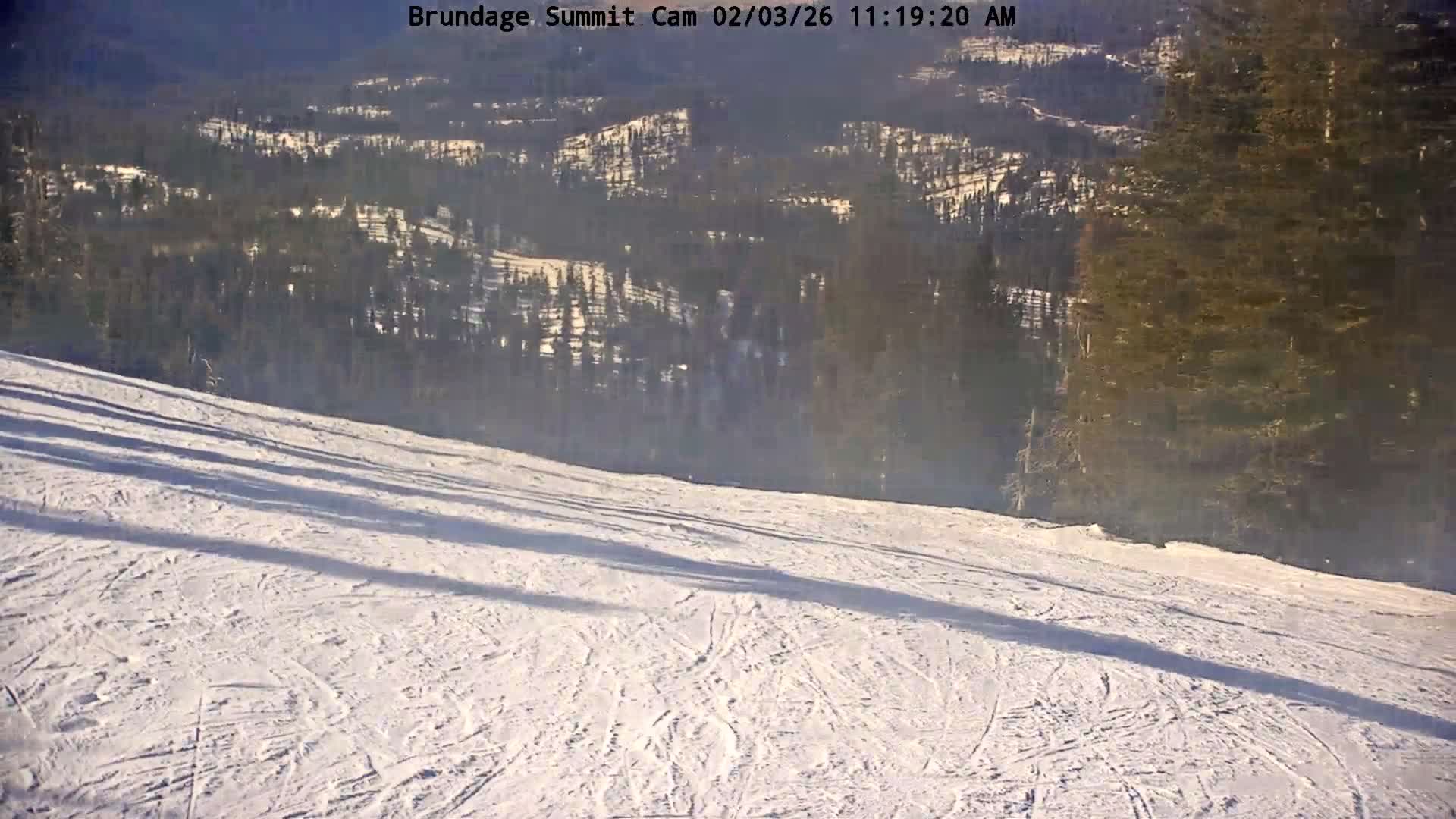 Brundage Mountain Summit Panaromic 360 View Live Cam - McCall, Valley, Idaho, USA