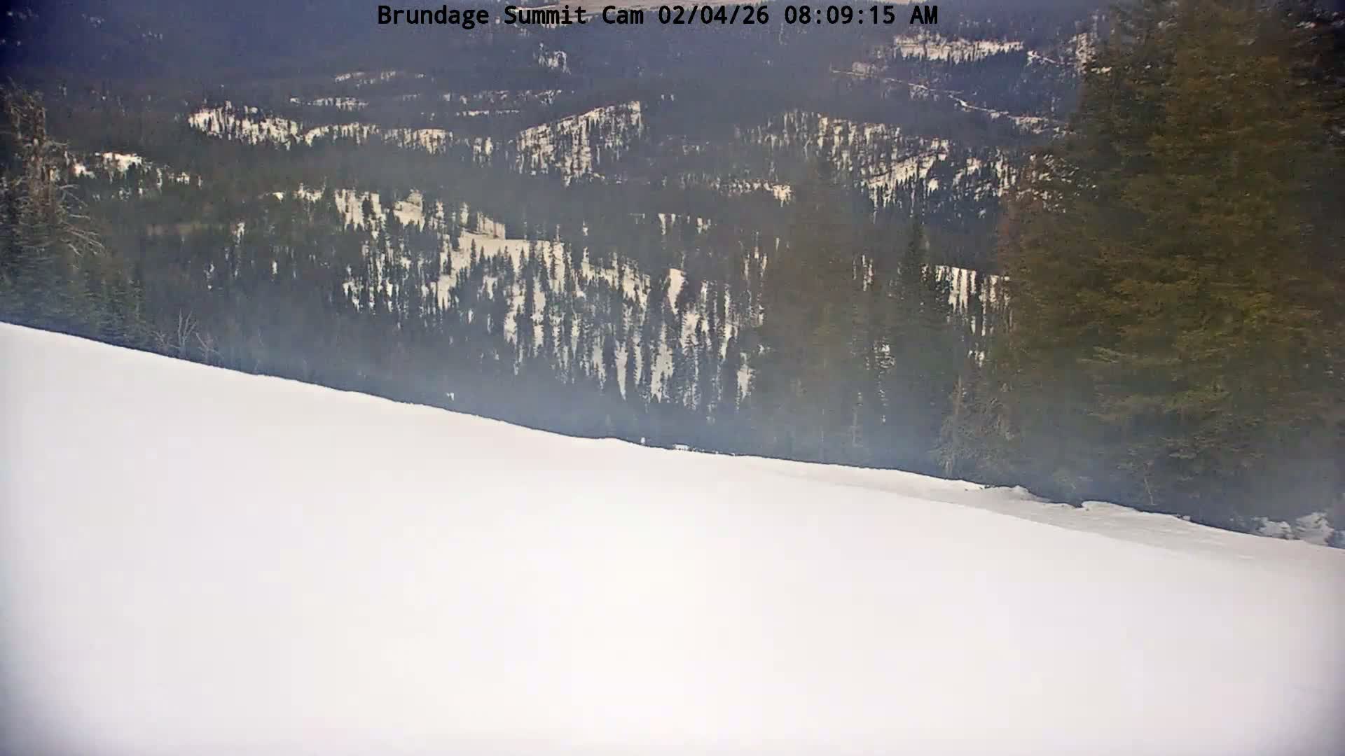 Brundage Mountain Summit Panaromic 360 View Live Cam - McCall, Valley, Idaho, USA