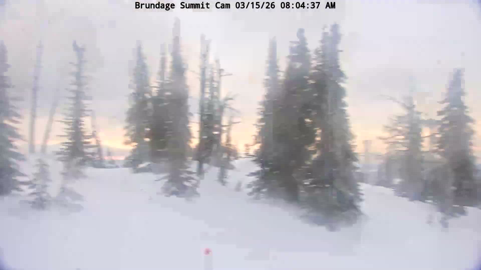Brundage Mountain Summit Panaromic 360 View Live Cam - McCall, Valley, Idaho, USA