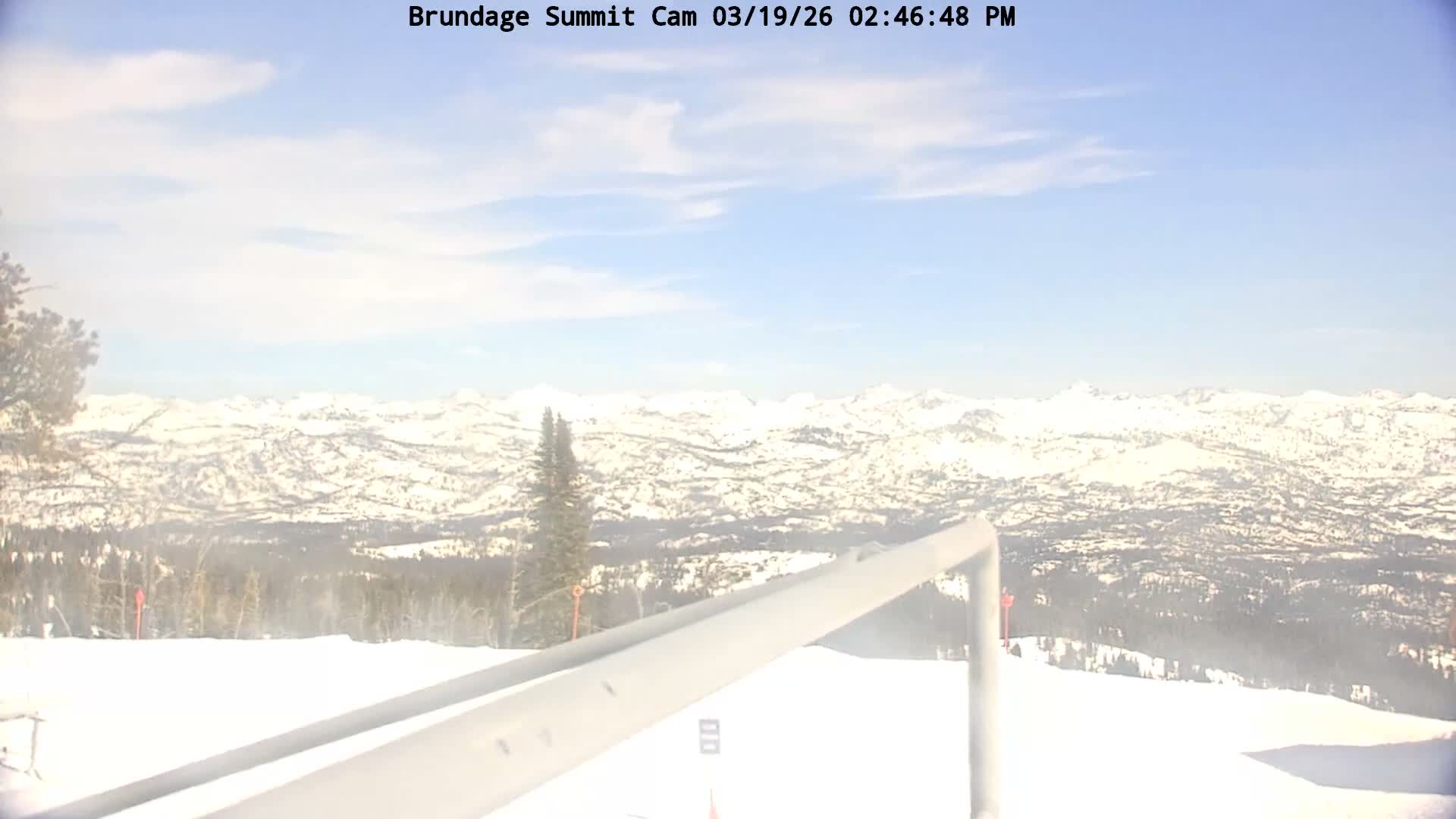 Brundage Mountain Summit Panaromic 360 View Live Cam - McCall, Valley, Idaho, USA