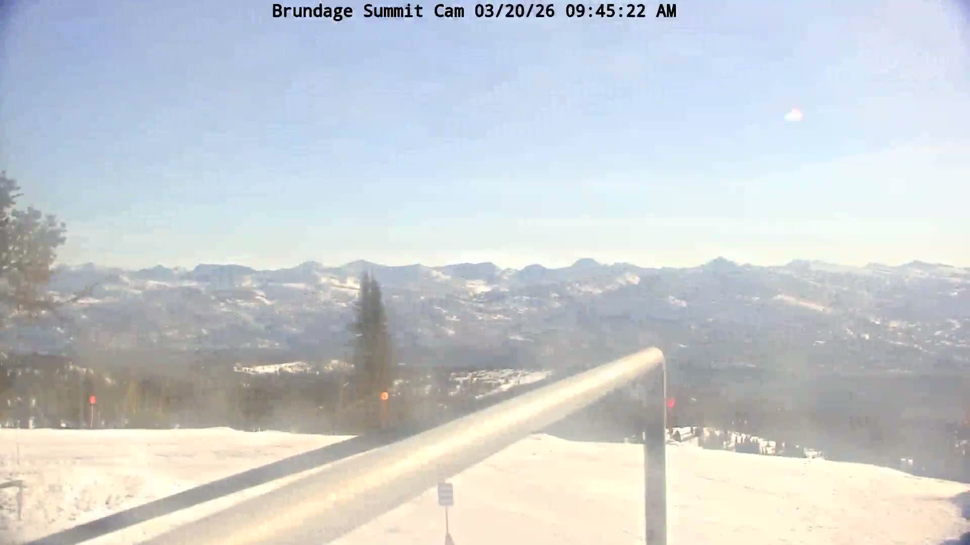 Brundage Mountain Summit Panaromic 360 View Live Cam - McCall, Valley, Idaho, USA