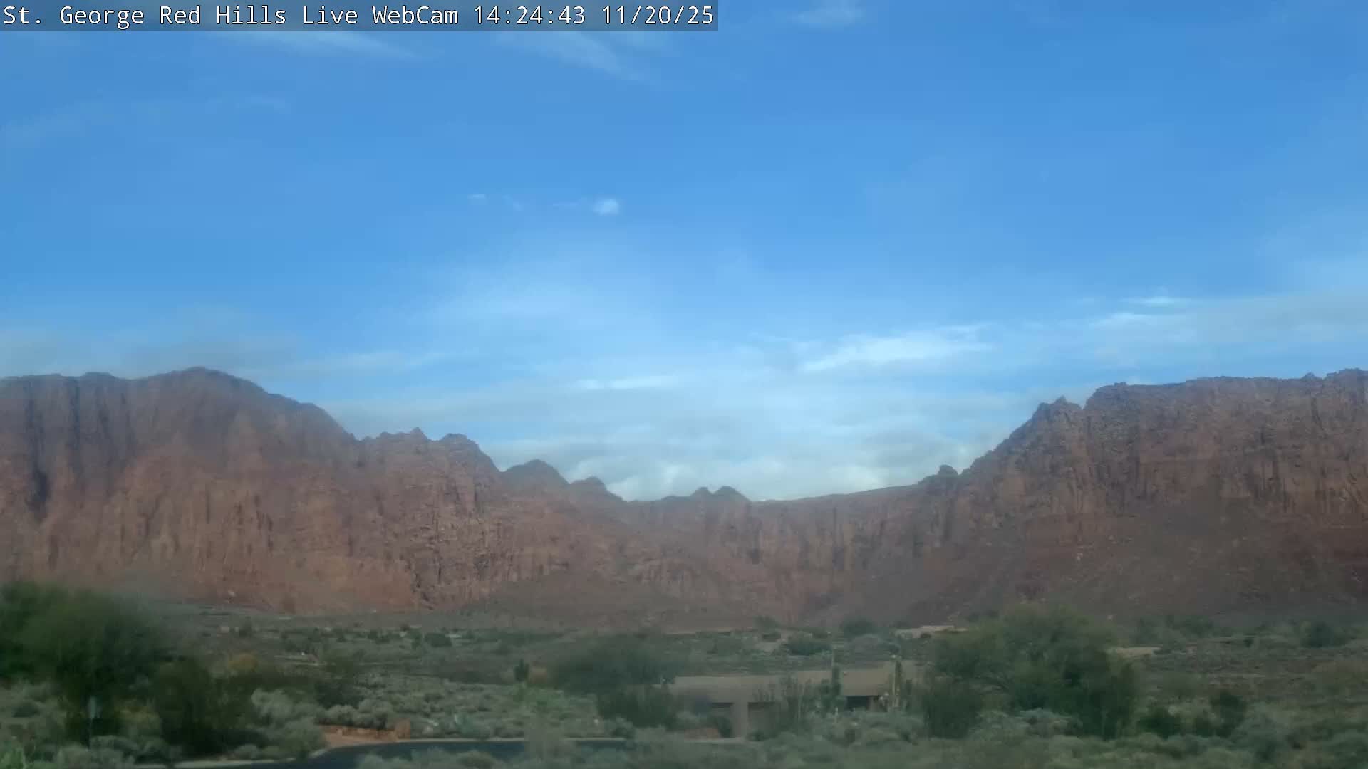 St. George, Red Hills Live Cam - Saint George, Washington, Utah, USA
