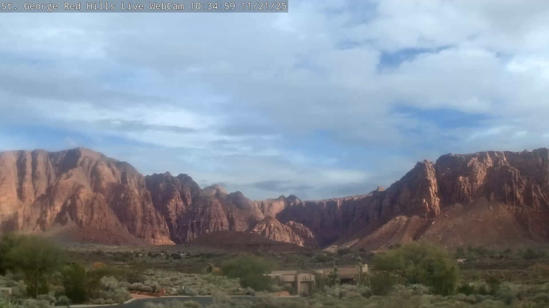 St. George, Red Hills Live Cam - Saint George, Washington, Utah, USA