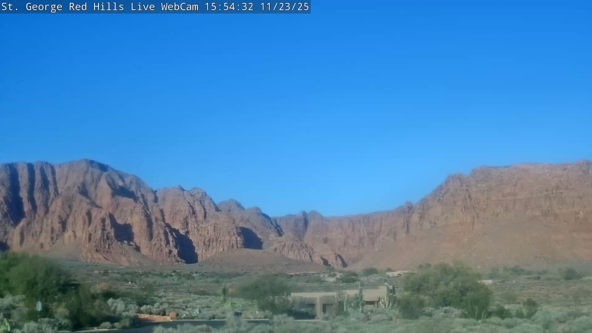 St. George, Red Hills Live Cam - Saint George, Washington, Utah, USA