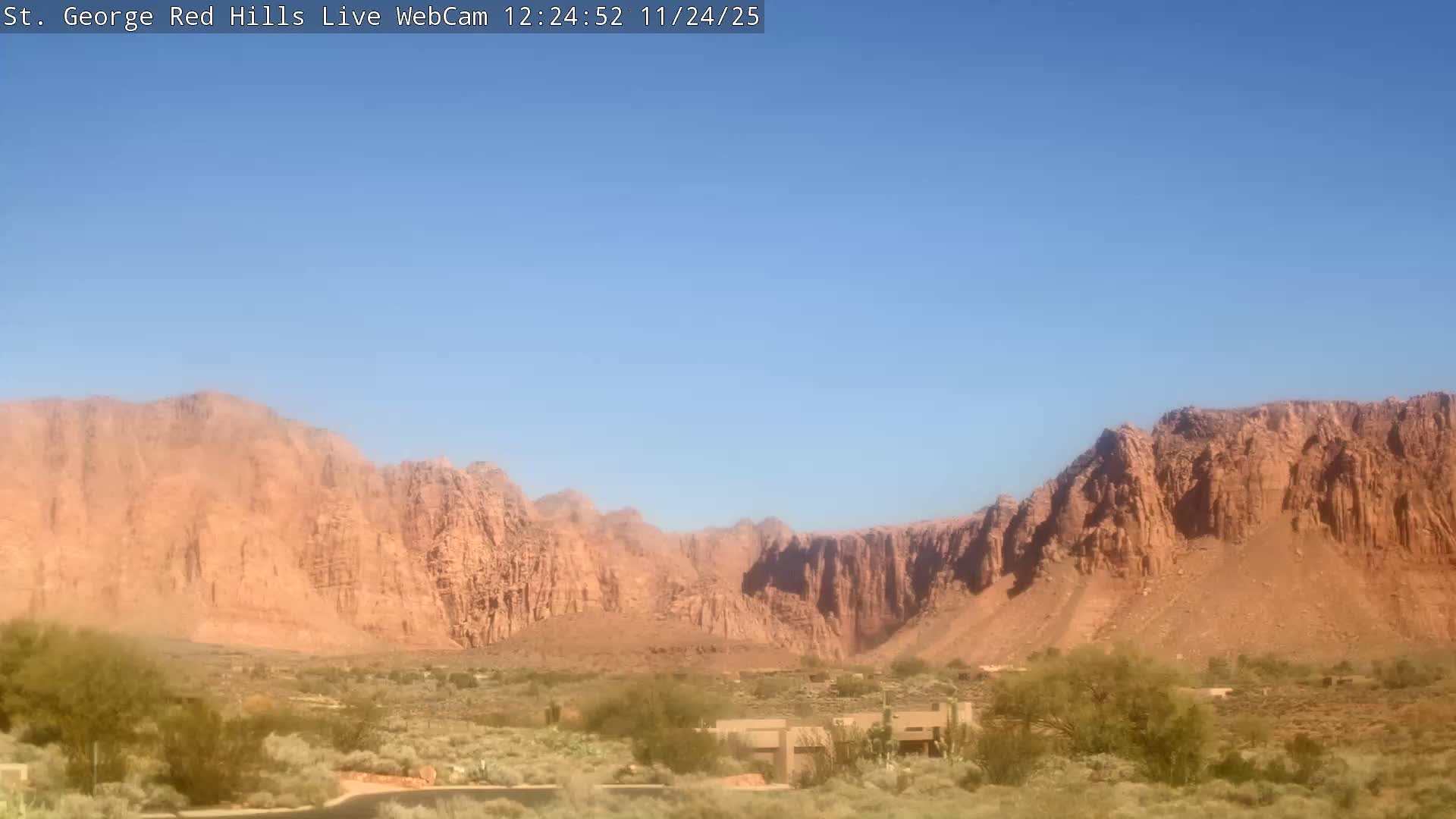 St. George, Red Hills Live Cam - Saint George, Washington, Utah, USA
