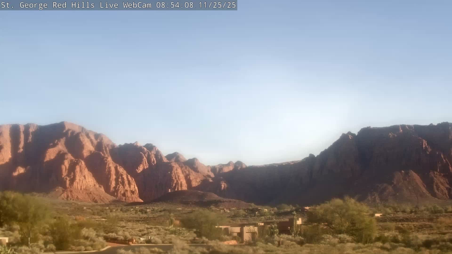 St. George, Red Hills Live Cam - Saint George, Washington, Utah, USA