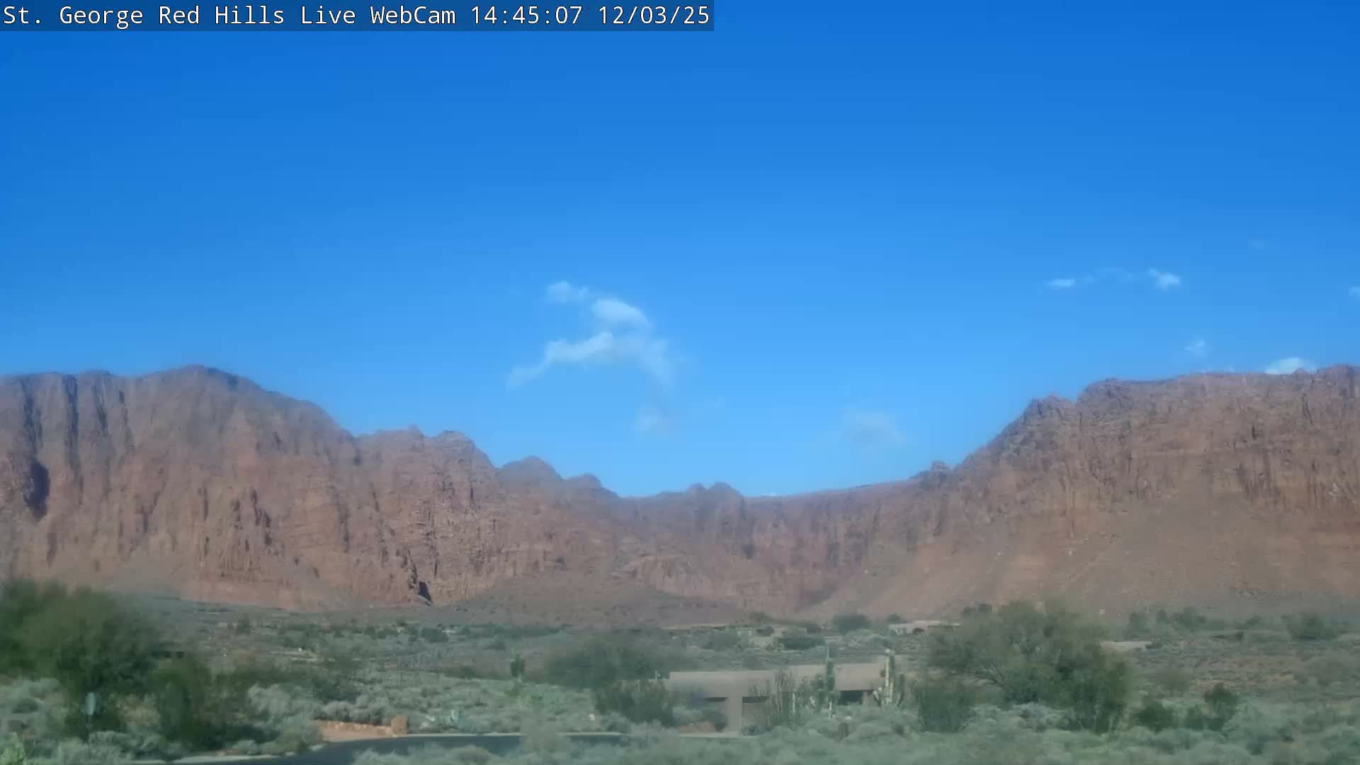 St. George, Red Hills Live Cam - Saint George, Washington, Utah, USA