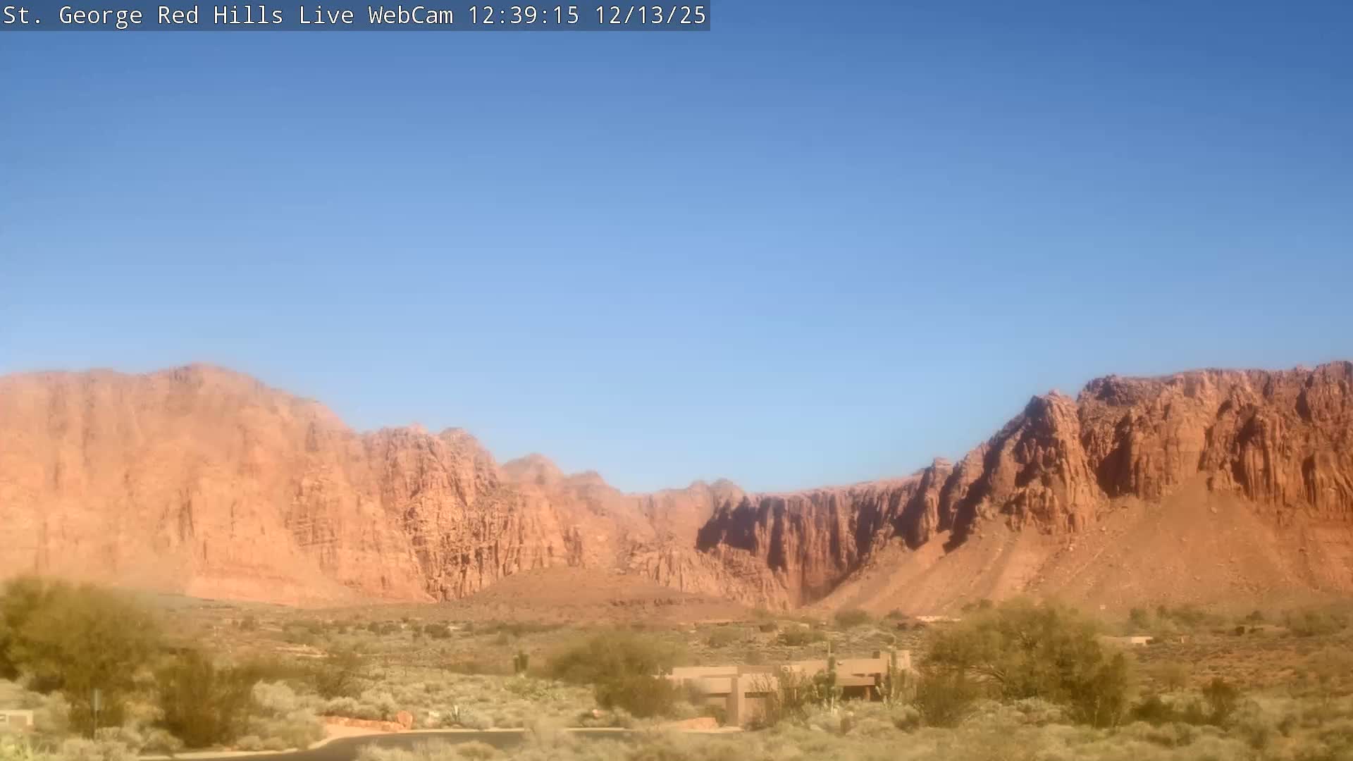 St. George, Red Hills Live Cam - Saint George, Washington, Utah, USA