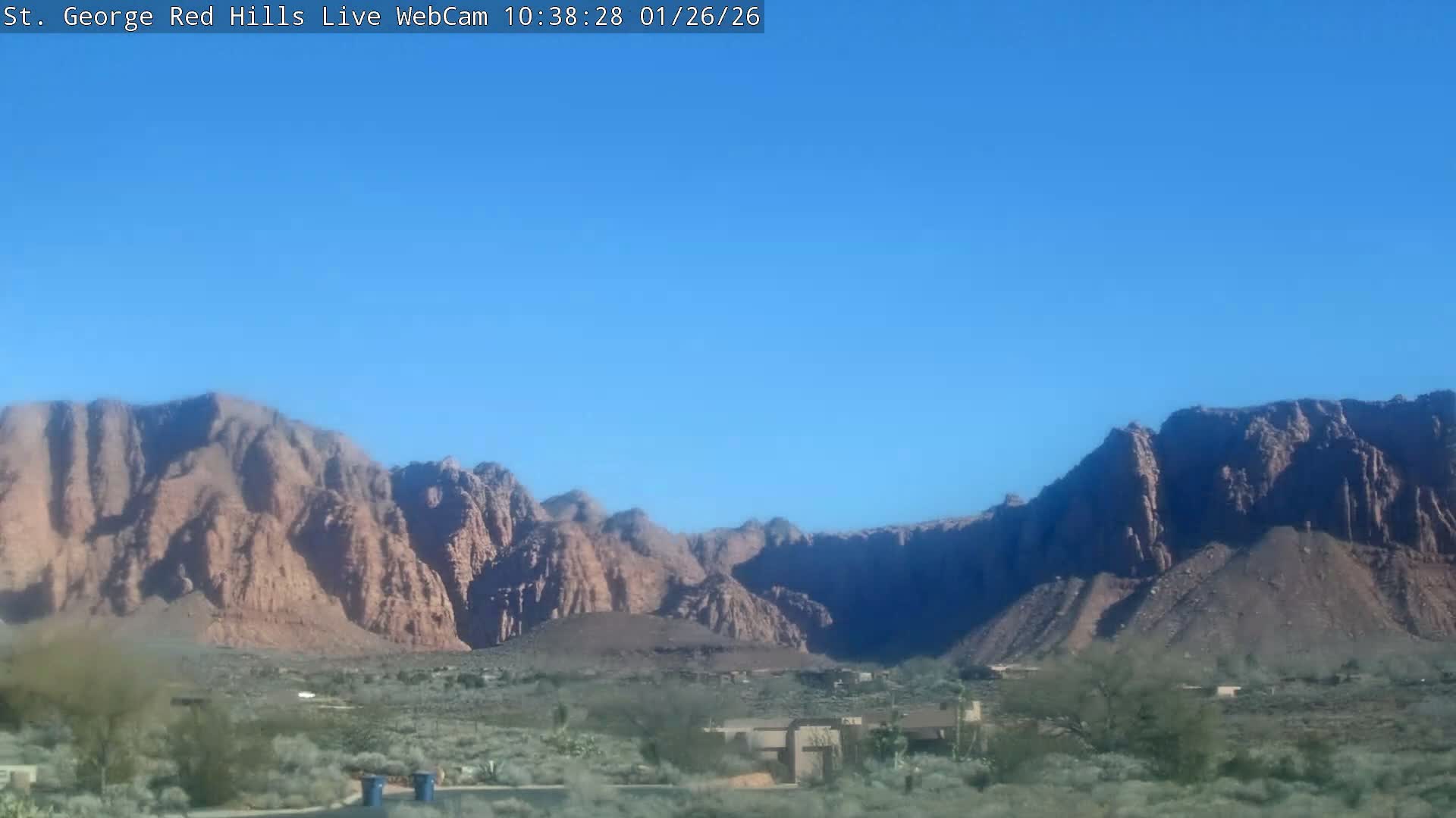 St. George, Red Hills Live Cam - Saint George, Washington, Utah, USA