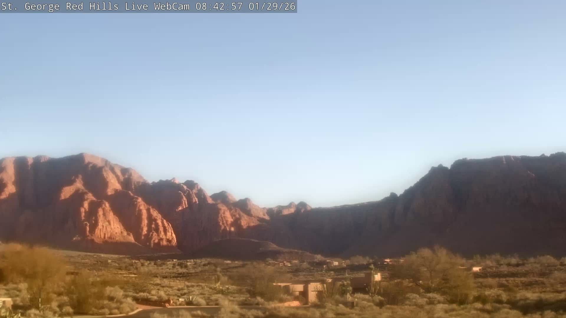 St. George, Red Hills Live Cam - Saint George, Washington, Utah, USA