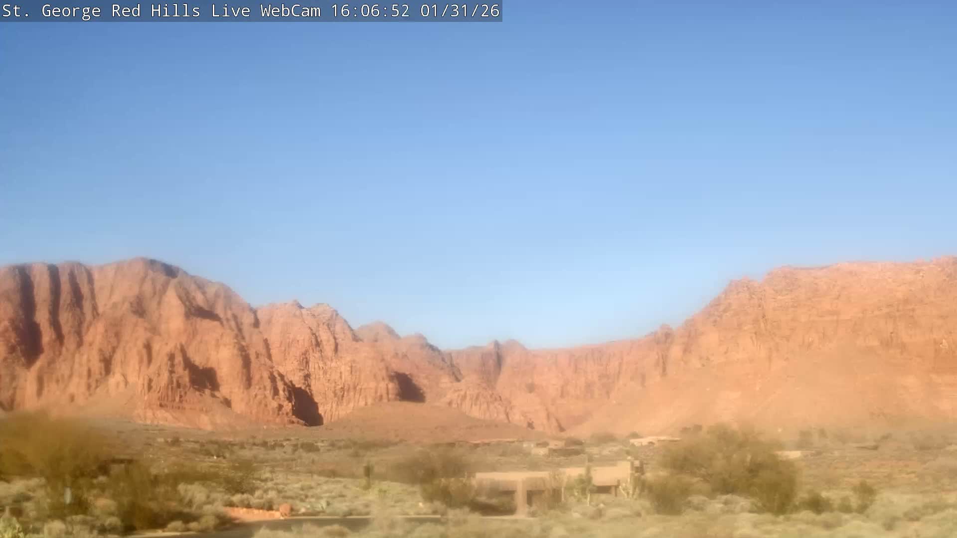 St. George, Red Hills Live Cam - Saint George, Washington, Utah, USA