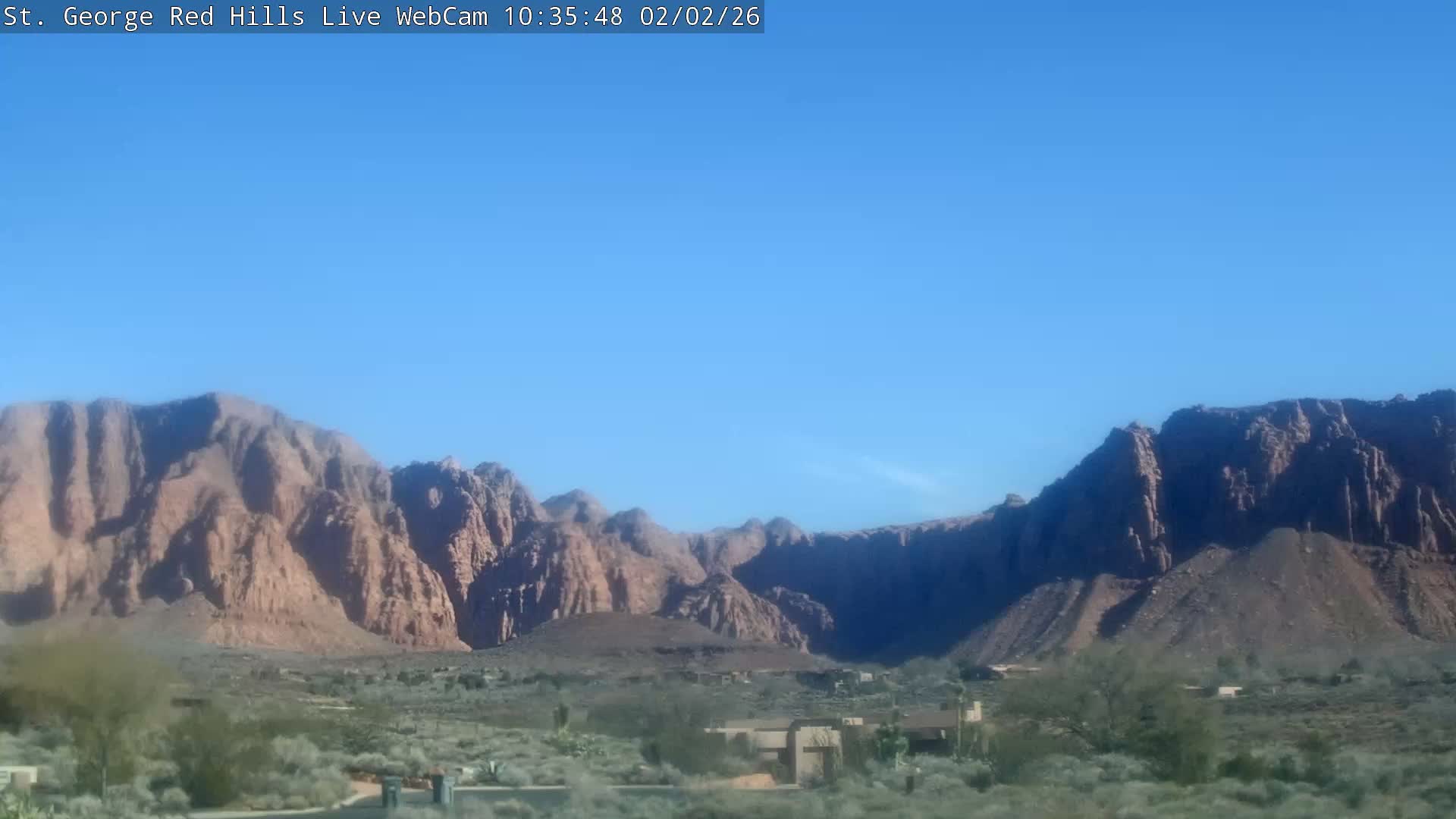 St. George, Red Hills Live Cam - Saint George, Washington, Utah, USA