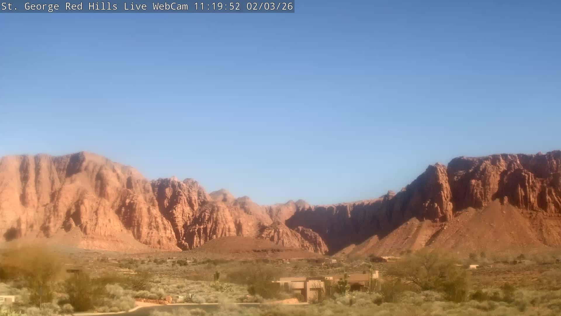 St. George, Red Hills Live Cam - Saint George, Washington, Utah, USA