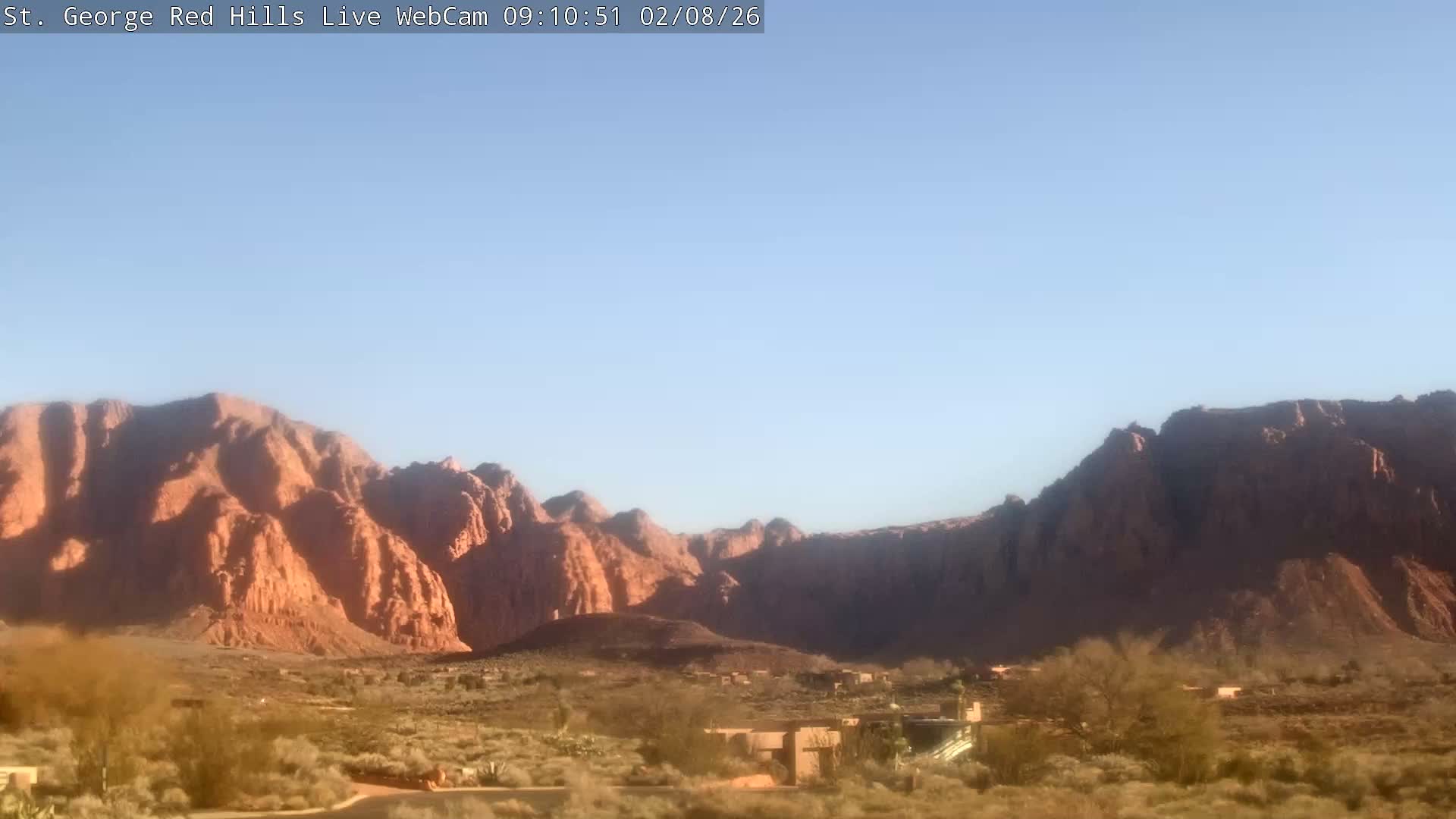 St. George, Red Hills Live Cam - Saint George, Washington, Utah, USA