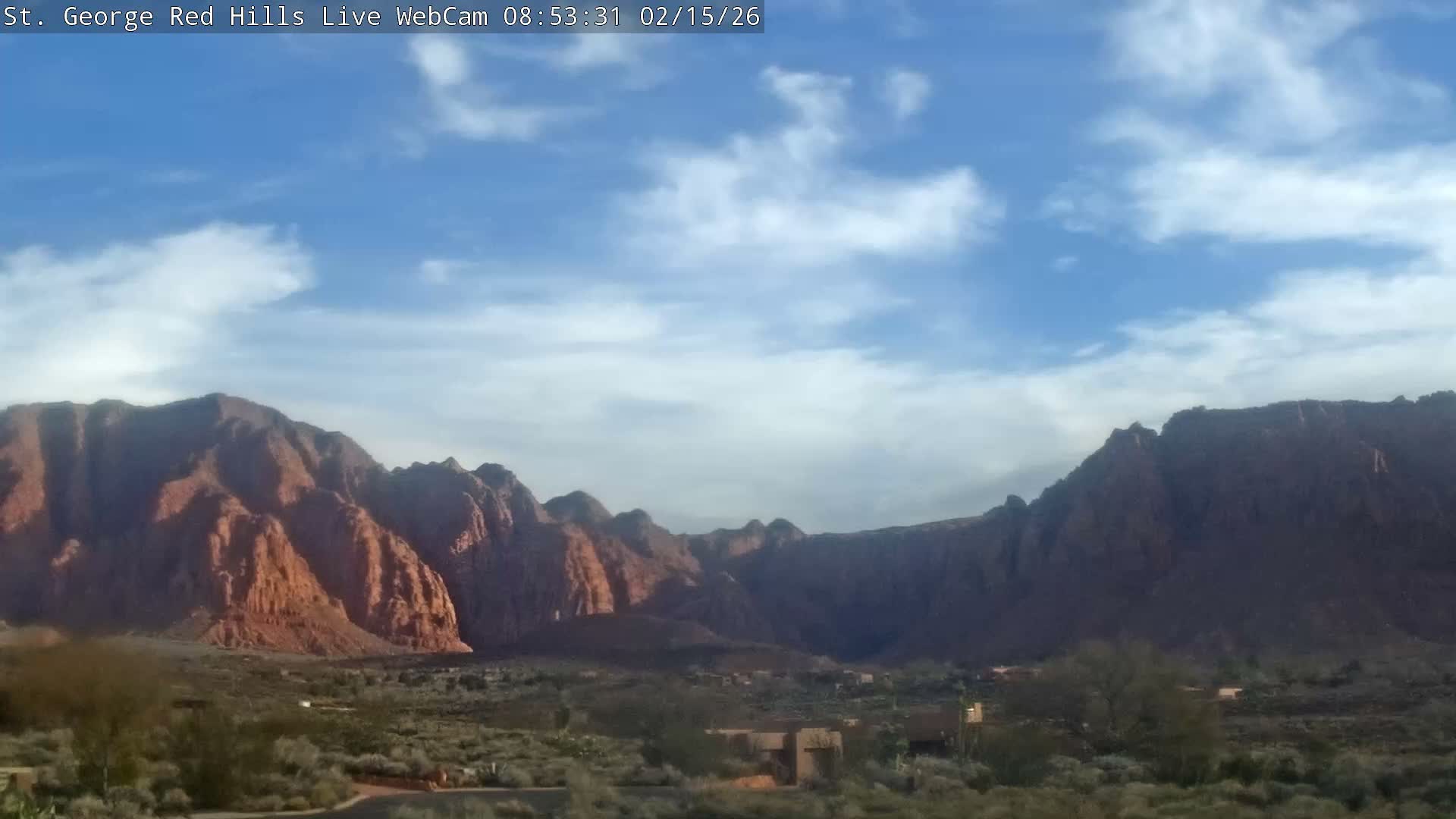 St. George, Red Hills Live Cam - Saint George, Washington, Utah, USA