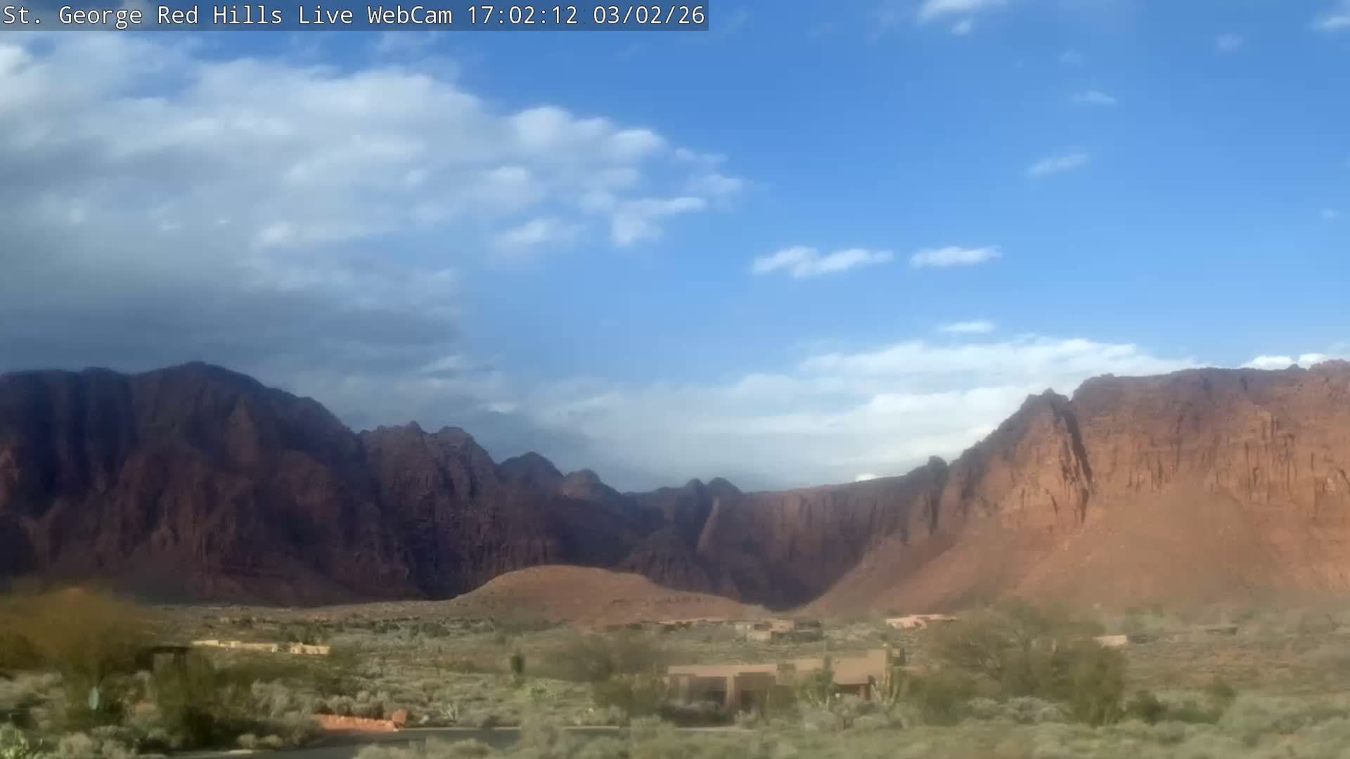 St. George, Red Hills Live Cam - Saint George, Washington, Utah, USA