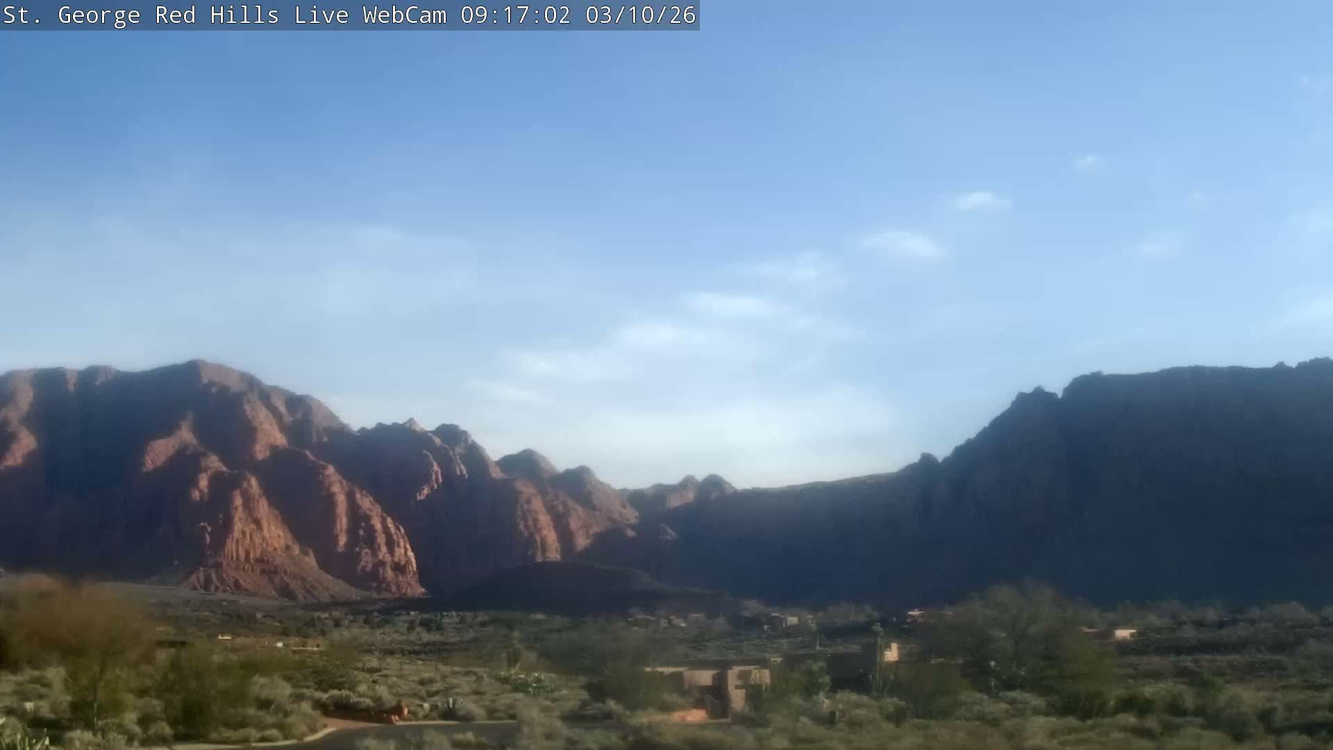 St. George, Red Hills Live Cam - Saint George, Washington, Utah, USA