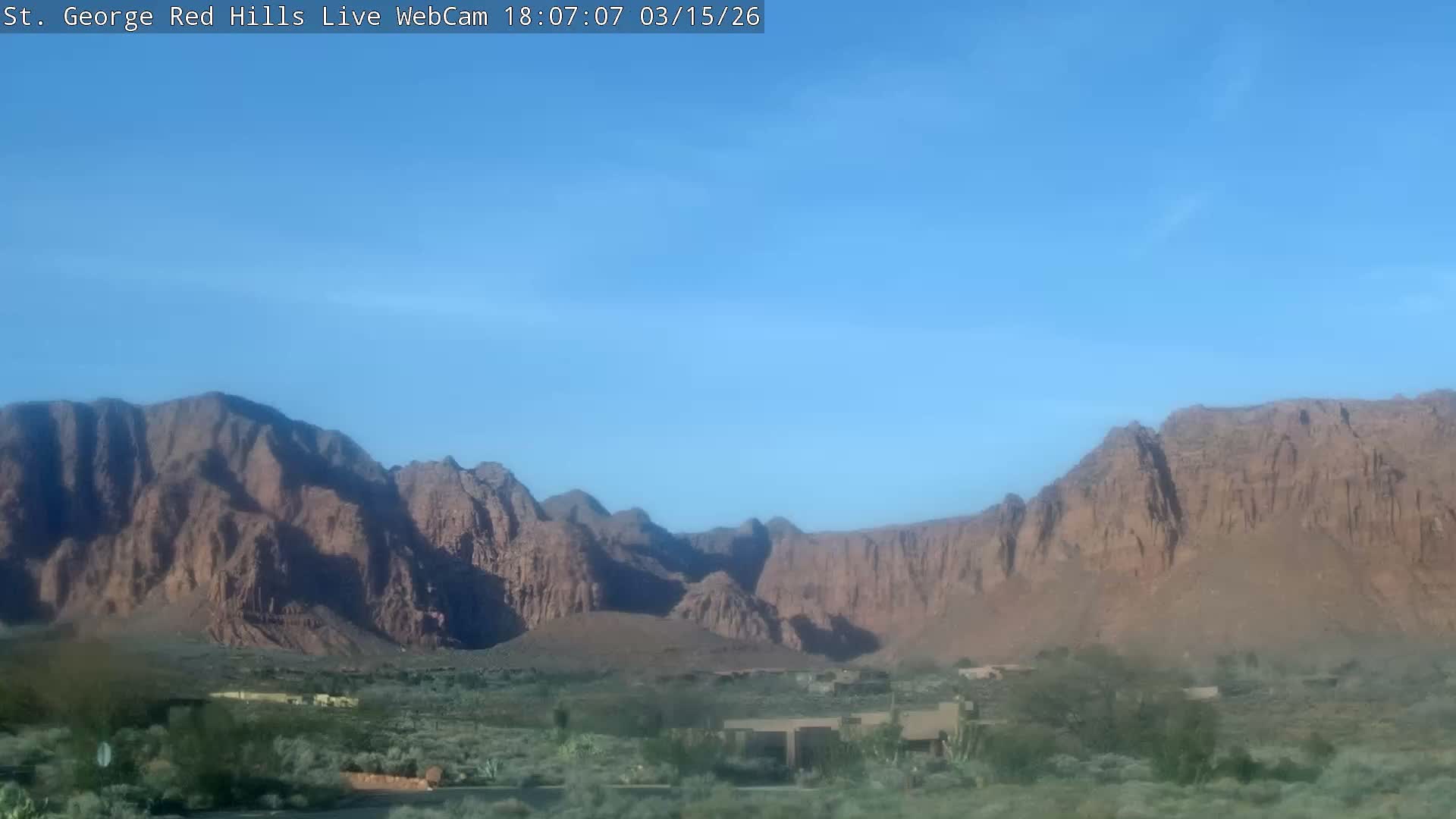 St. George, Red Hills Live Cam - Saint George, Washington, Utah, USA