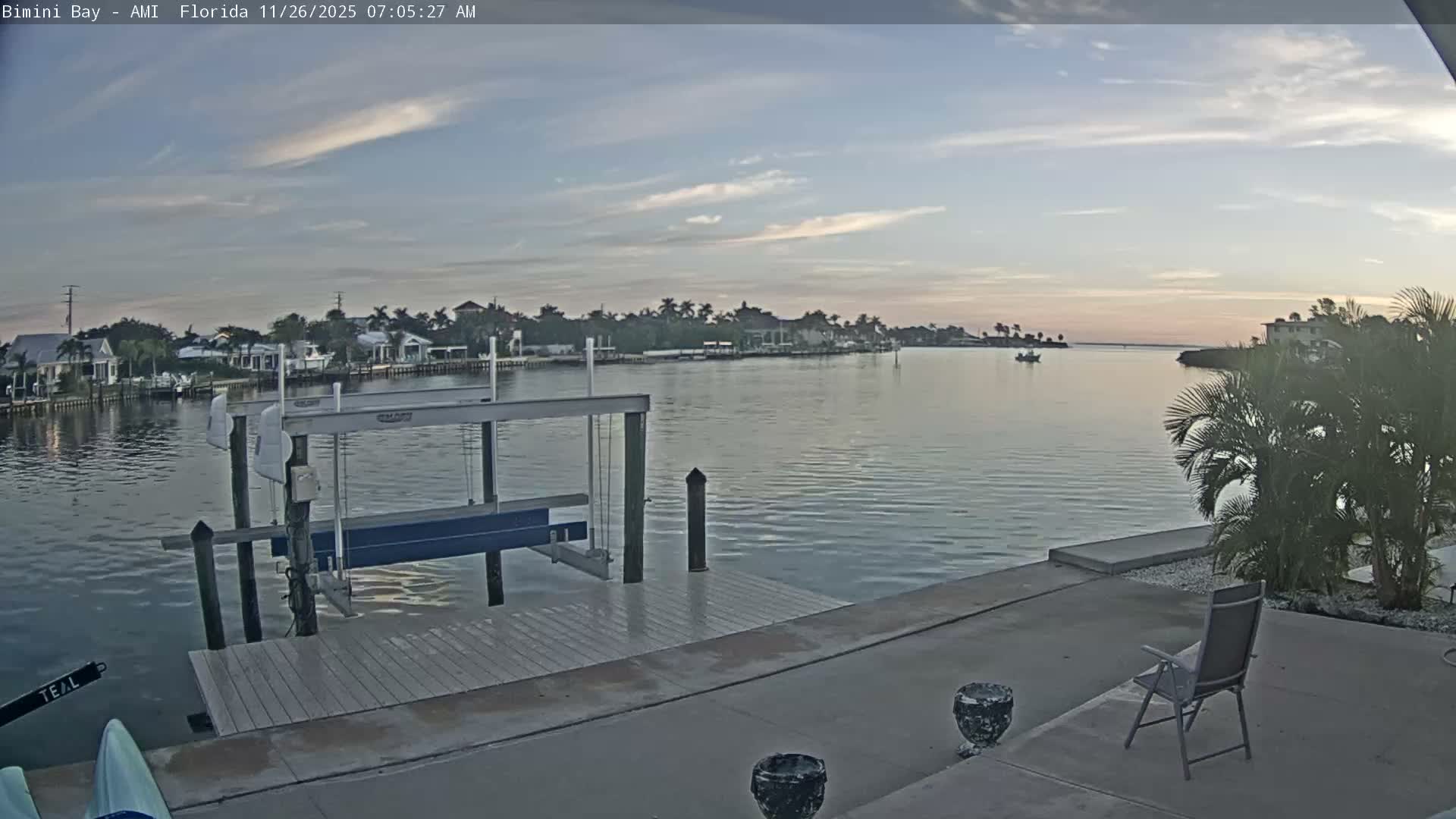 Anna Maria Island, Bimini Bay Live Cam  - Holmes Beach, Manatee, Florida, USA
