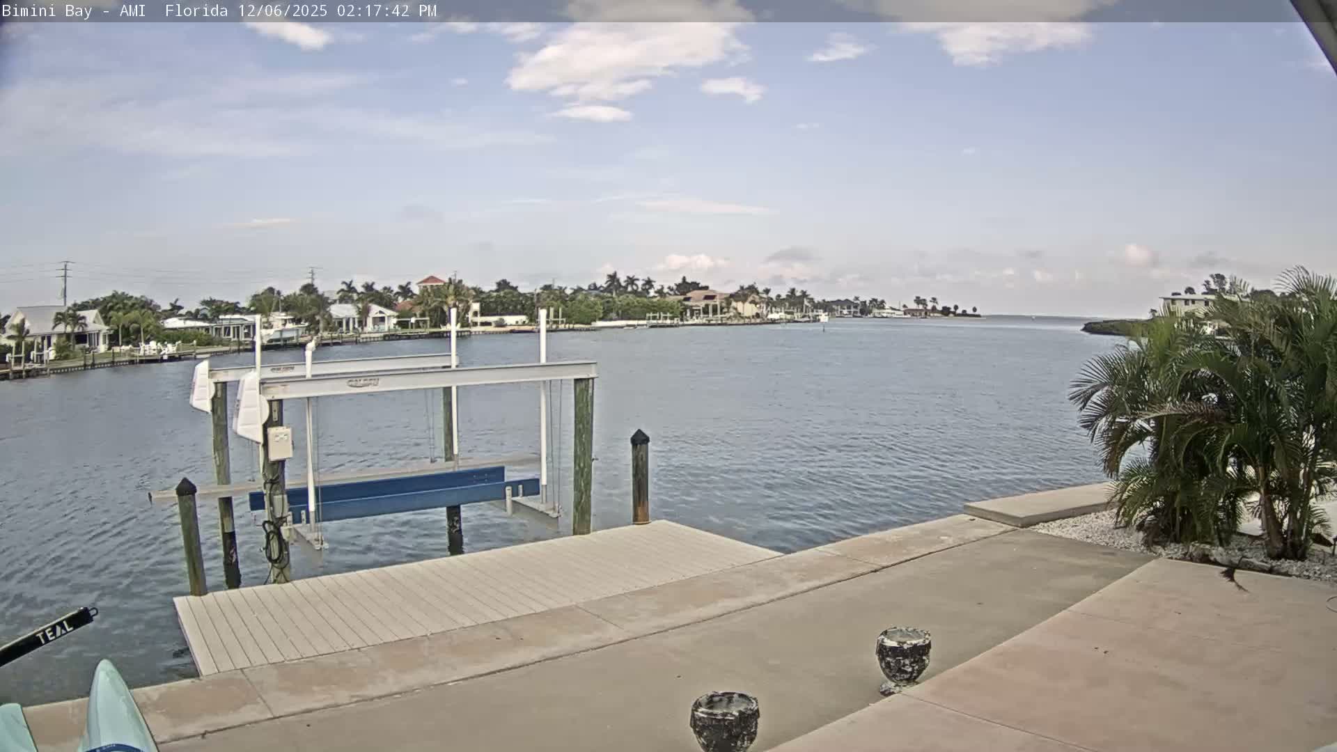 Anna Maria Island, Bimini Bay Live Cam  - Holmes Beach, Manatee, Florida, USA