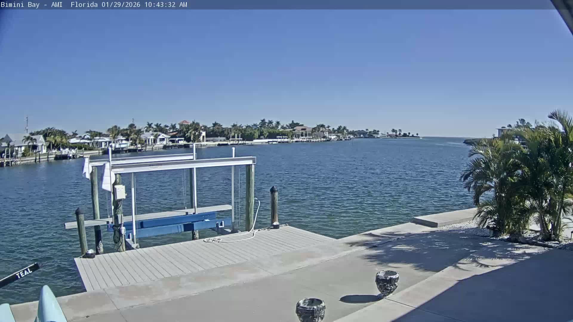 Anna Maria Island, Bimini Bay Live Cam  - Holmes Beach, Manatee, Florida, USA