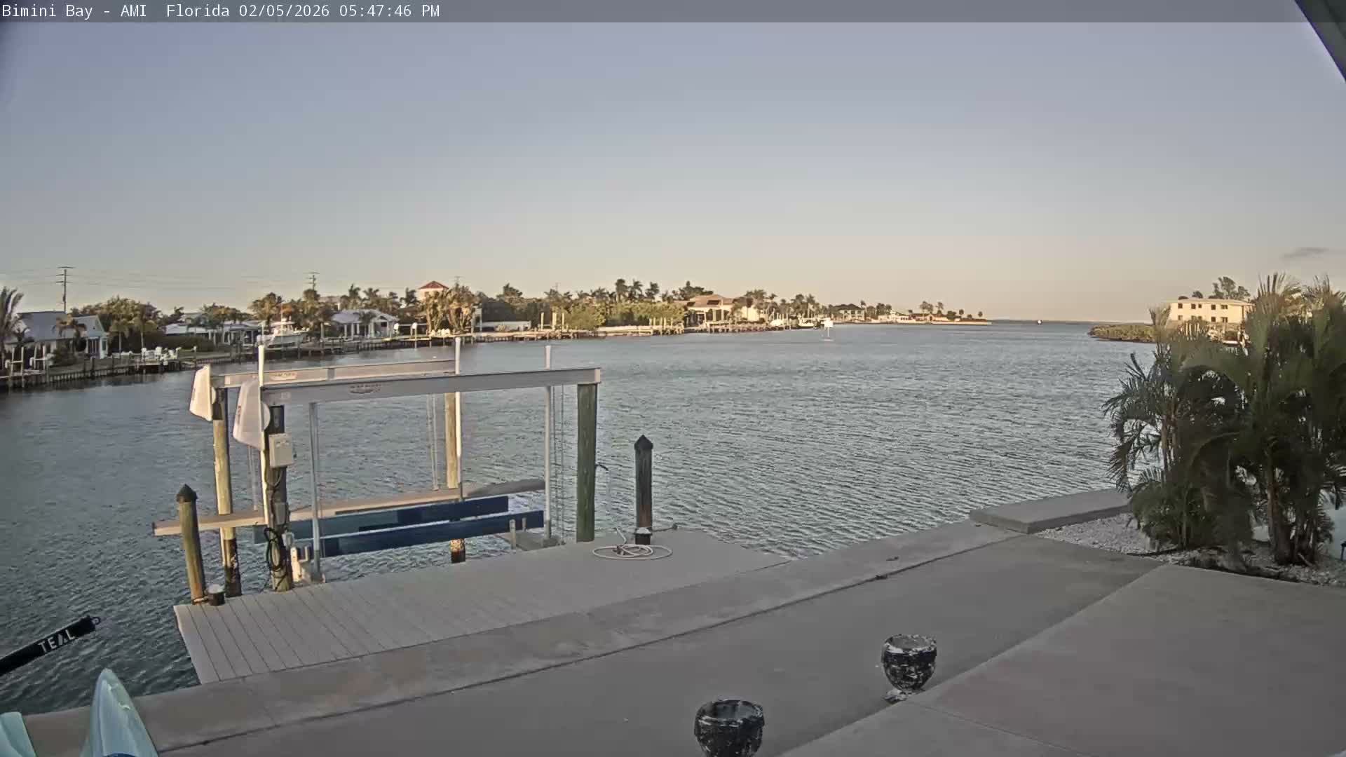 Anna Maria Island, Bimini Bay Live Cam  - Holmes Beach, Manatee, Florida, USA