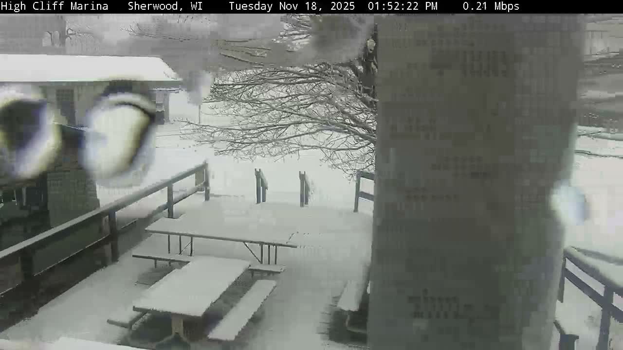 Sherwood, High Cliff Marina Live Cam - Sherwood, Calumet, Wisconsin, USA