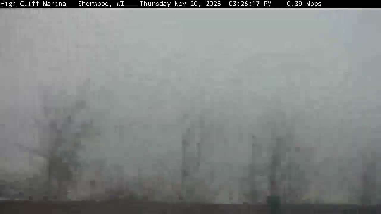 Sherwood, High Cliff Marina Live Cam - Sherwood, Calumet, Wisconsin, USA