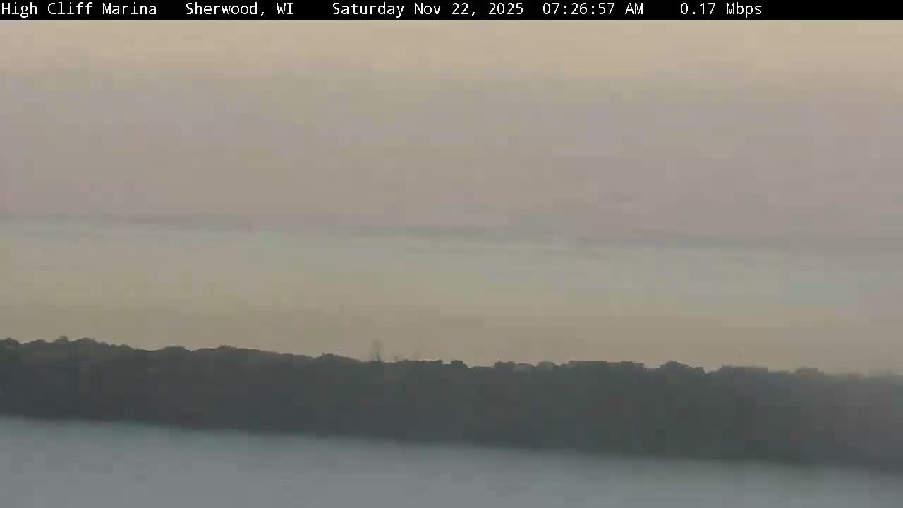 Sherwood, High Cliff Marina Live Cam - Sherwood, Calumet, Wisconsin, USA