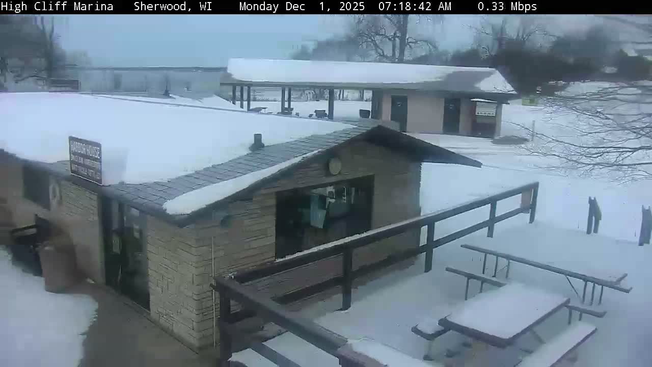 Sherwood, High Cliff Marina Live Cam - Sherwood, Calumet, Wisconsin, USA