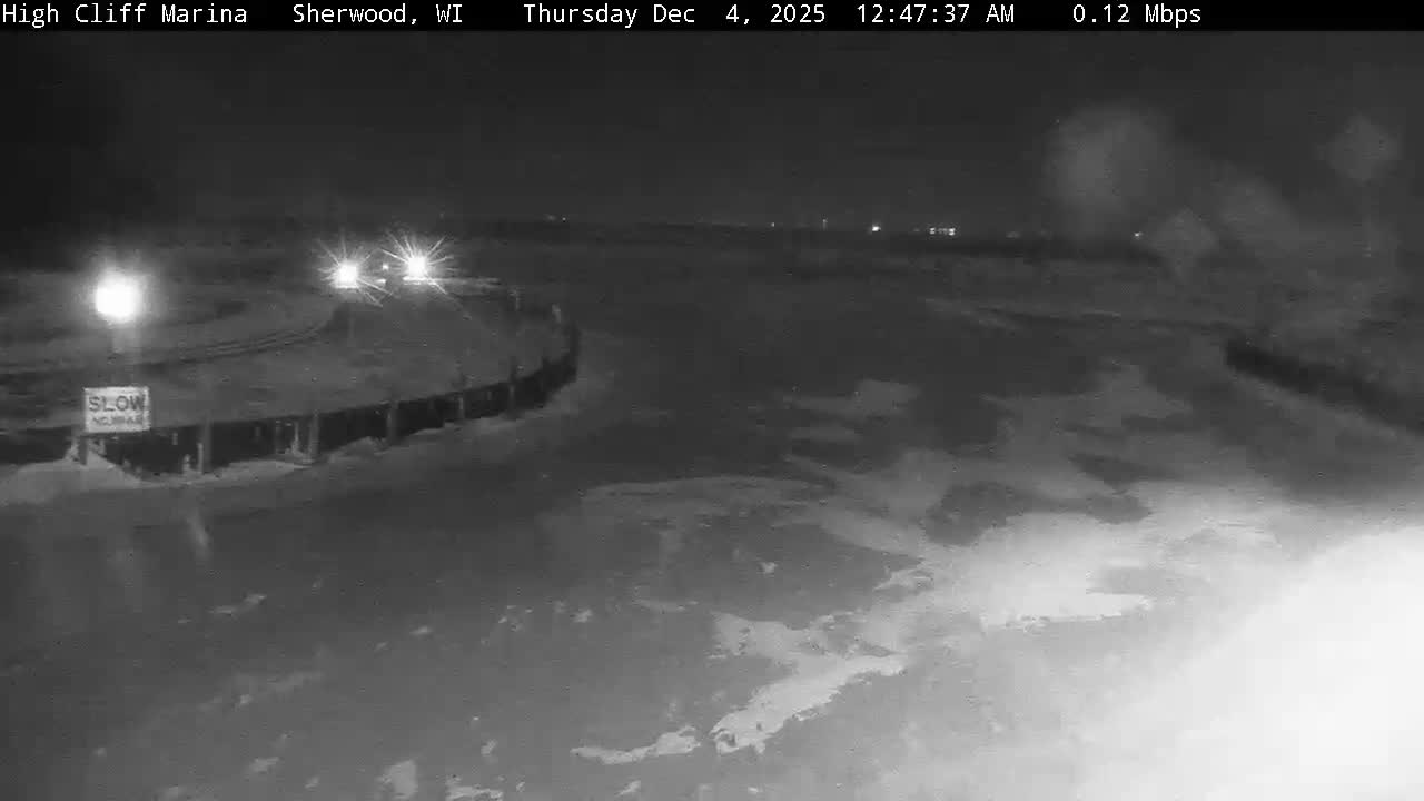 Sherwood, High Cliff Marina Live Cam - Sherwood, Calumet, Wisconsin, USA