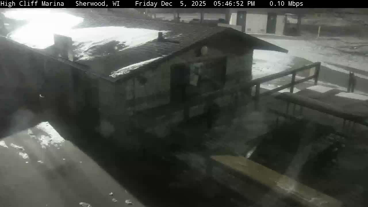 Sherwood, High Cliff Marina Live Cam - Sherwood, Calumet, Wisconsin, USA