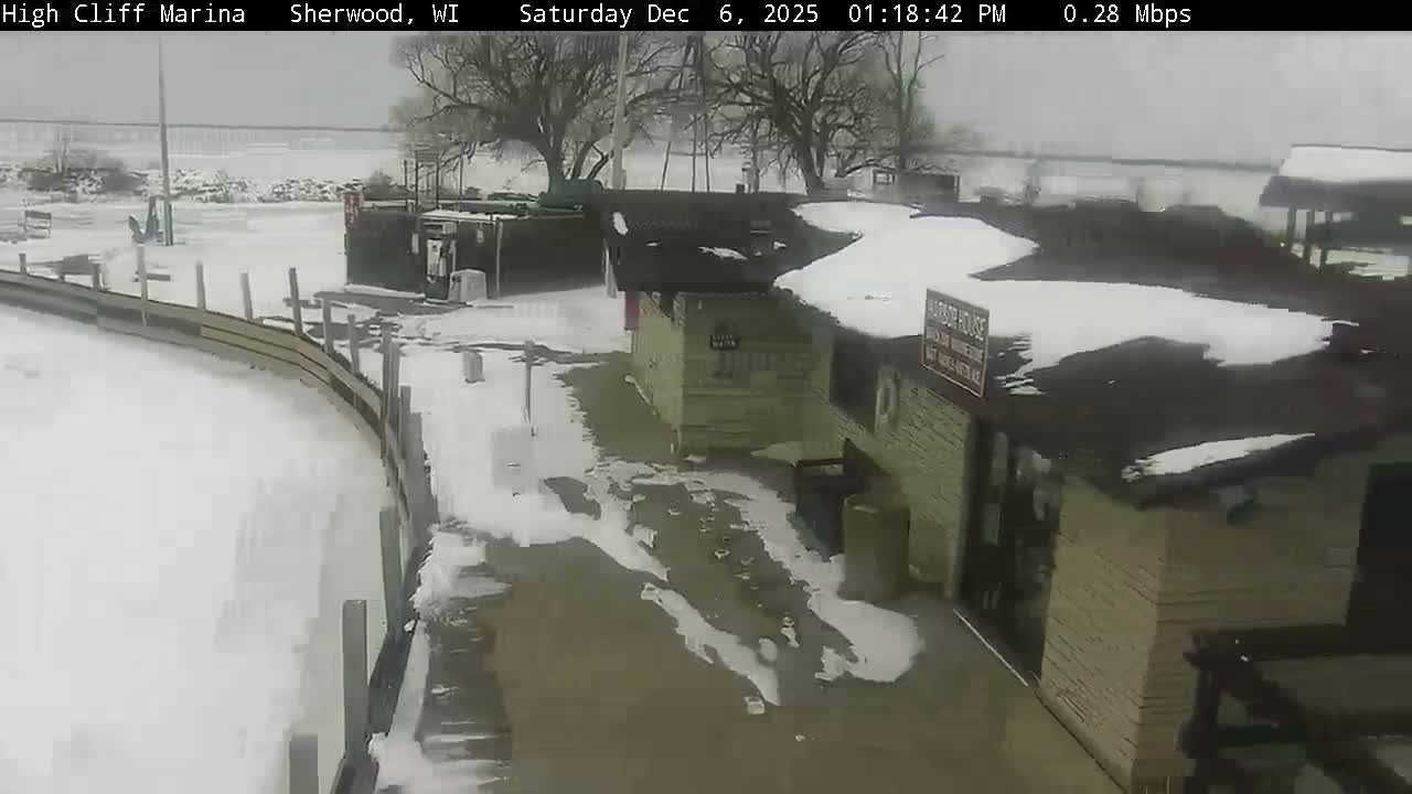 Sherwood, High Cliff Marina Live Cam - Sherwood, Calumet, Wisconsin, USA