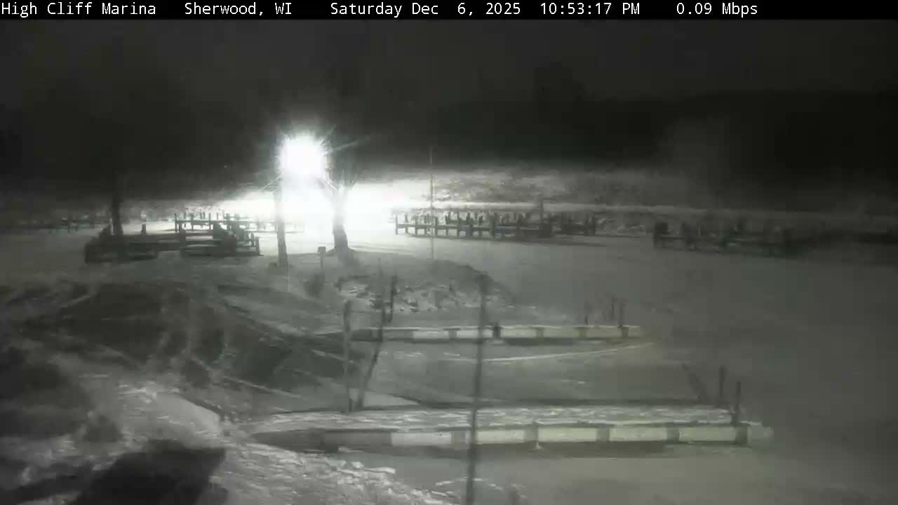 Sherwood, High Cliff Marina Live Cam - Sherwood, Calumet, Wisconsin, USA
