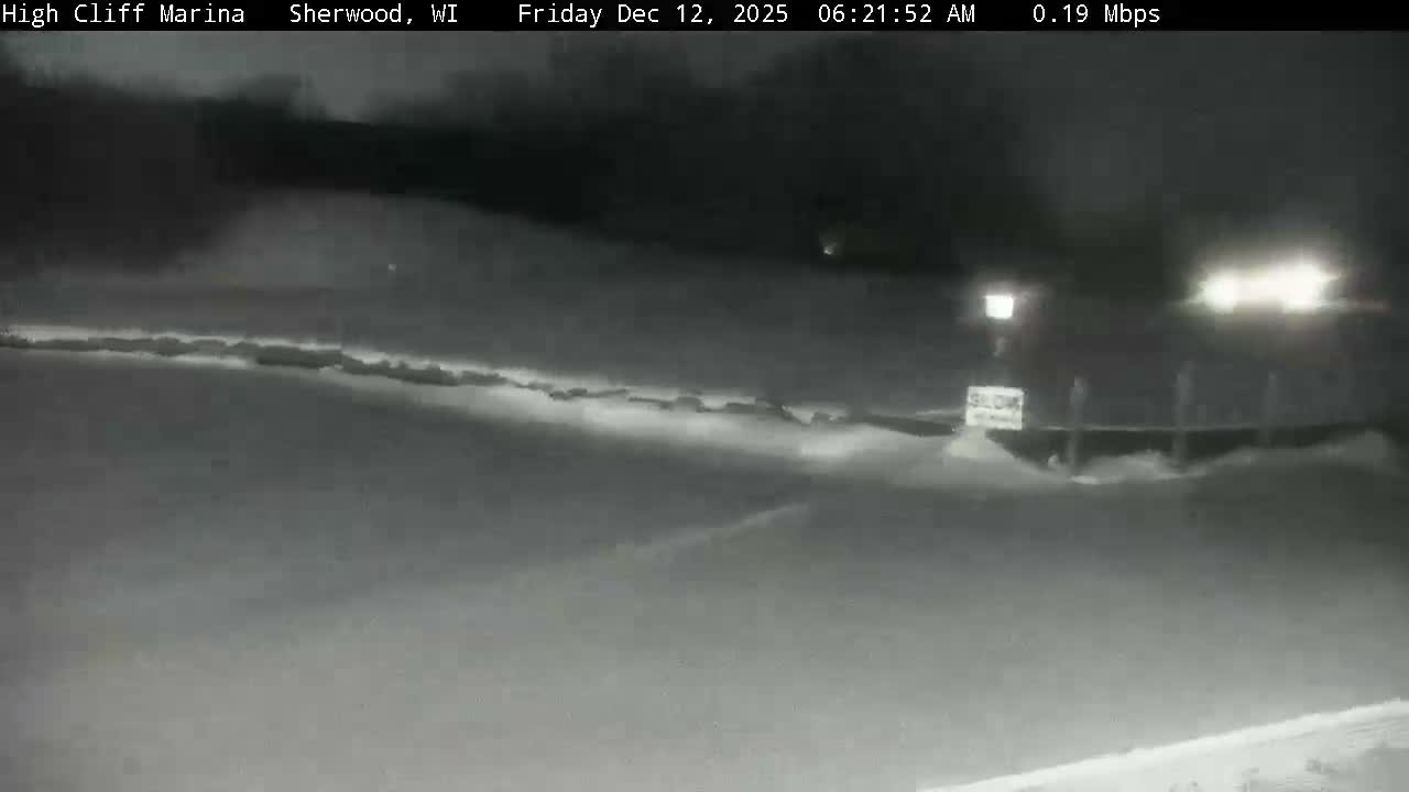 Sherwood, High Cliff Marina Live Cam - Sherwood, Calumet, Wisconsin, USA