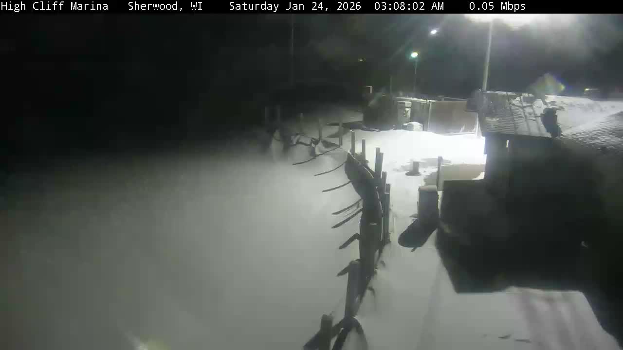 Sherwood, High Cliff Marina Live Cam - Sherwood, Calumet, Wisconsin, USA
