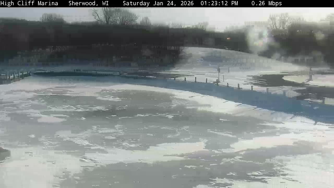 Sherwood, High Cliff Marina Live Cam - Sherwood, Calumet, Wisconsin, USA