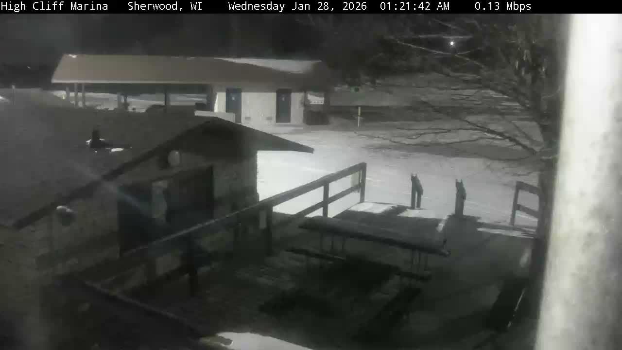 Sherwood, High Cliff Marina Live Cam - Sherwood, Calumet, Wisconsin, USA