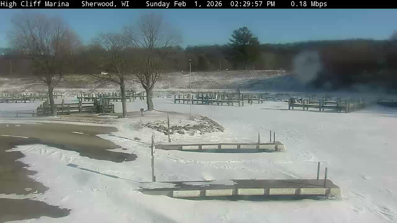 Sherwood, High Cliff Marina Live Cam - Sherwood, Calumet, Wisconsin, USA